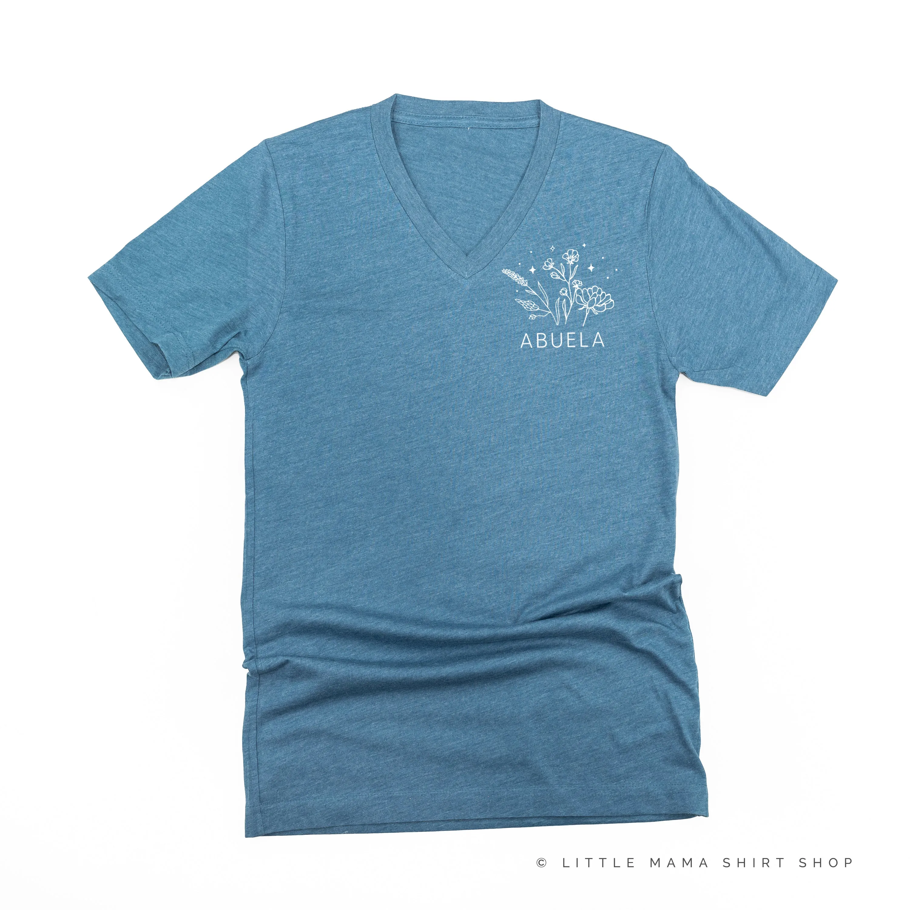 ABUELA - Bouquet - Pocket Size ﻿- Unisex Tee