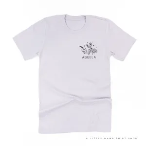 ABUELA - Bouquet - Pocket Size ﻿- Unisex Tee