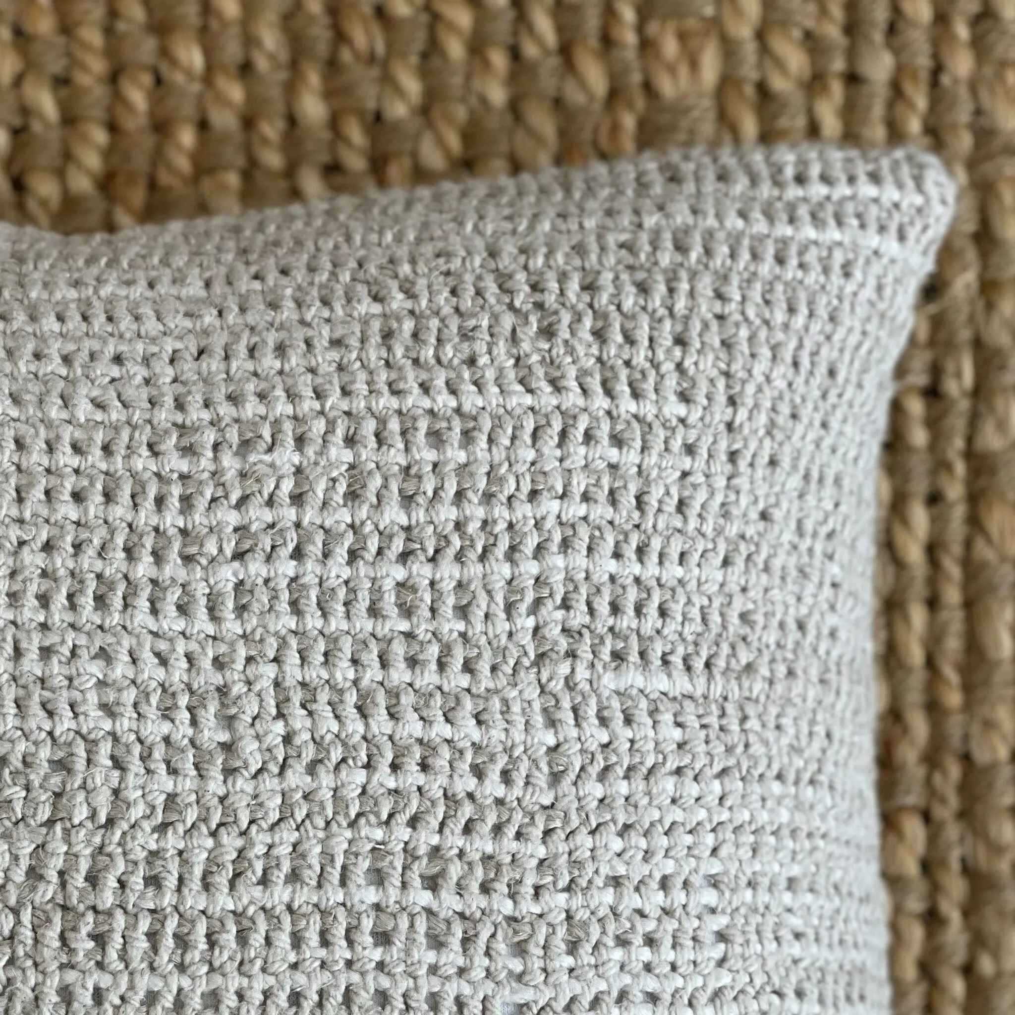 Bergen Ombre Stonewashed Linen Cushion Cover
