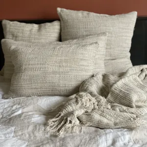 Bergen Ombre Stonewashed Linen Cushion Cover