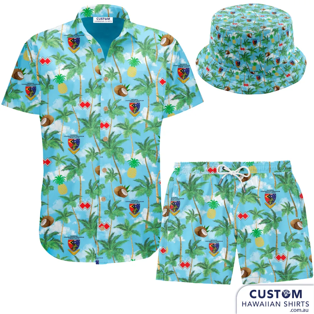 Defence Cooperation Program, Timor Leste - Custom Military Bucket Hats