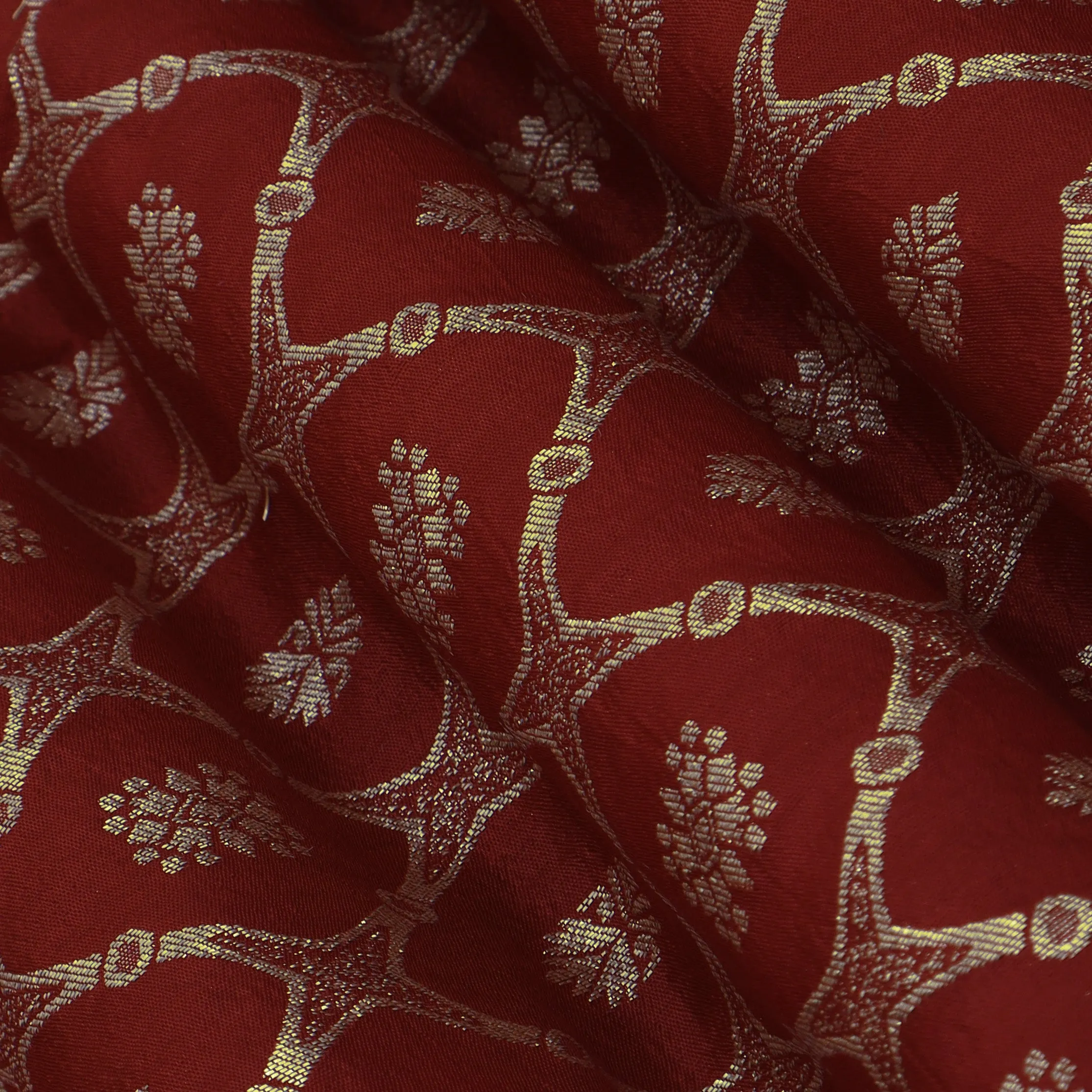 Dola Silk Jaquard Fabric