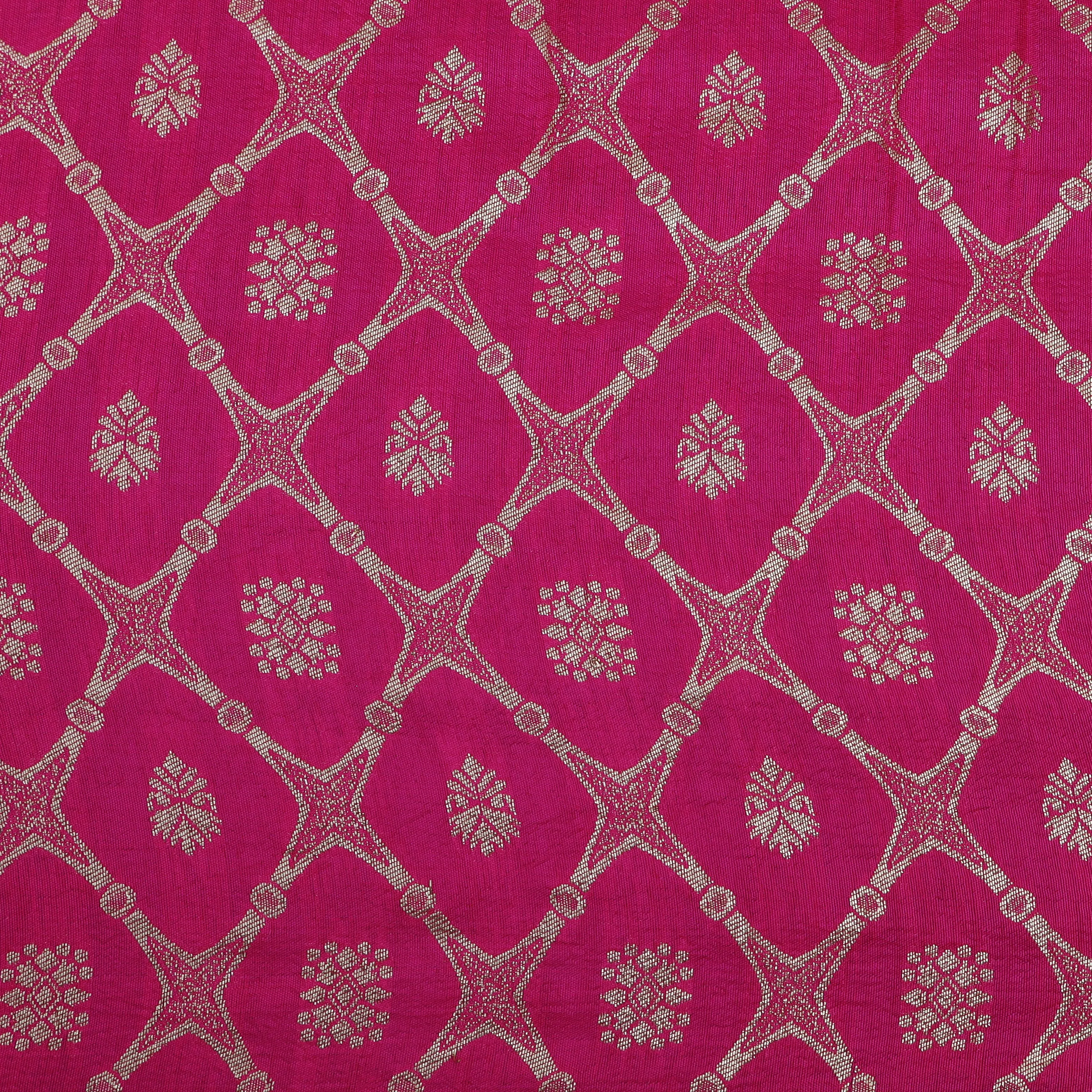Dola Silk Jaquard Fabric