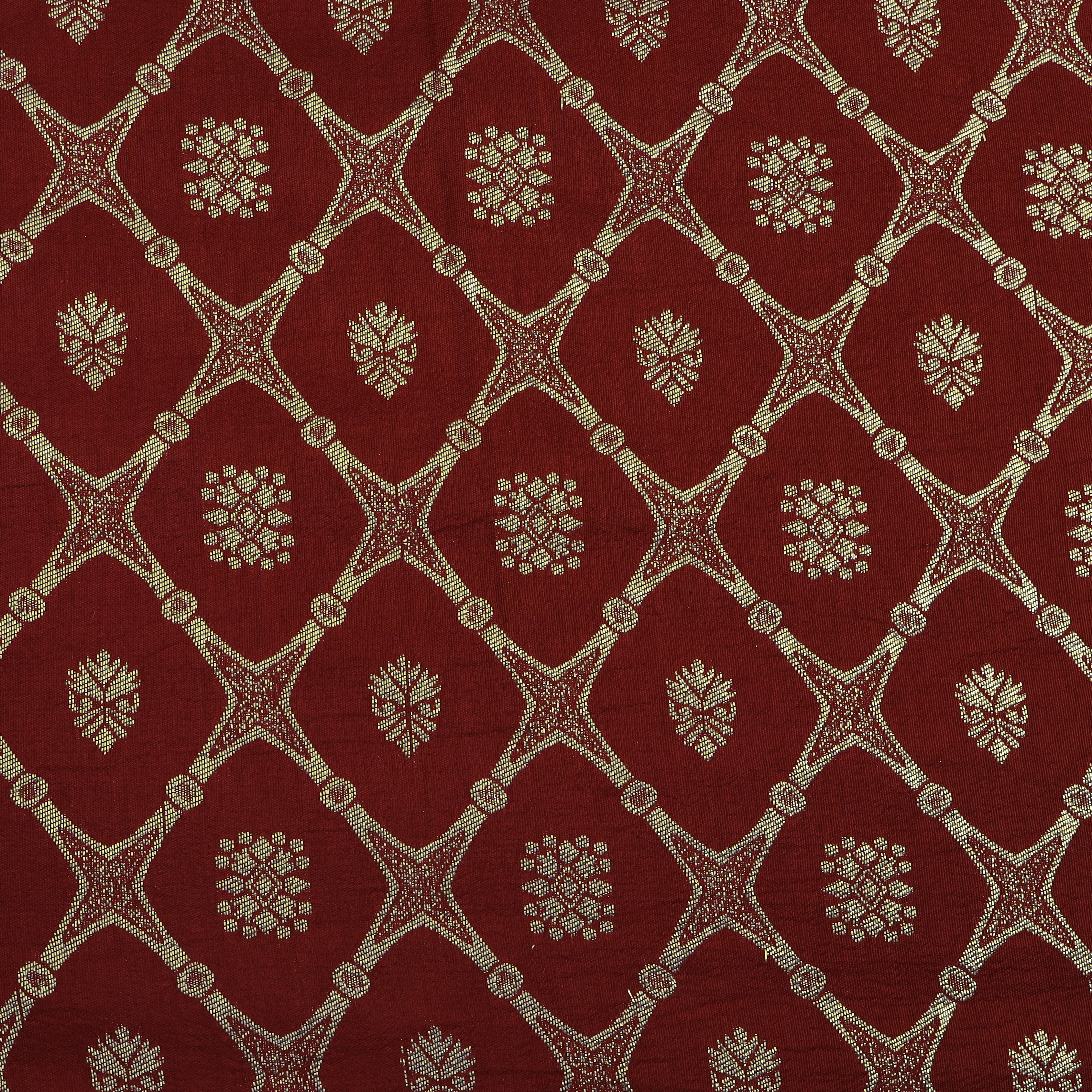 Dola Silk Jaquard Fabric