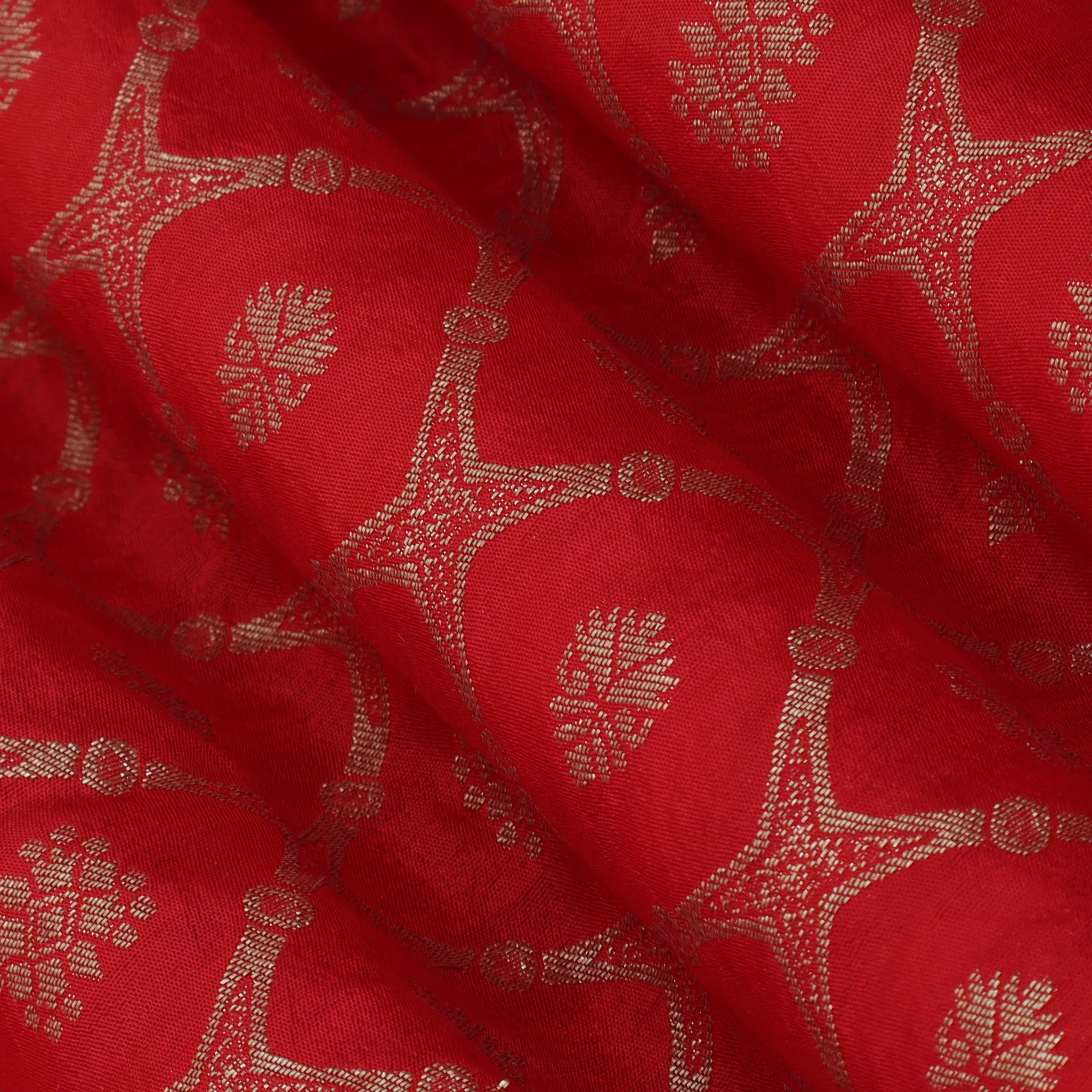 Dola Silk Jaquard Fabric