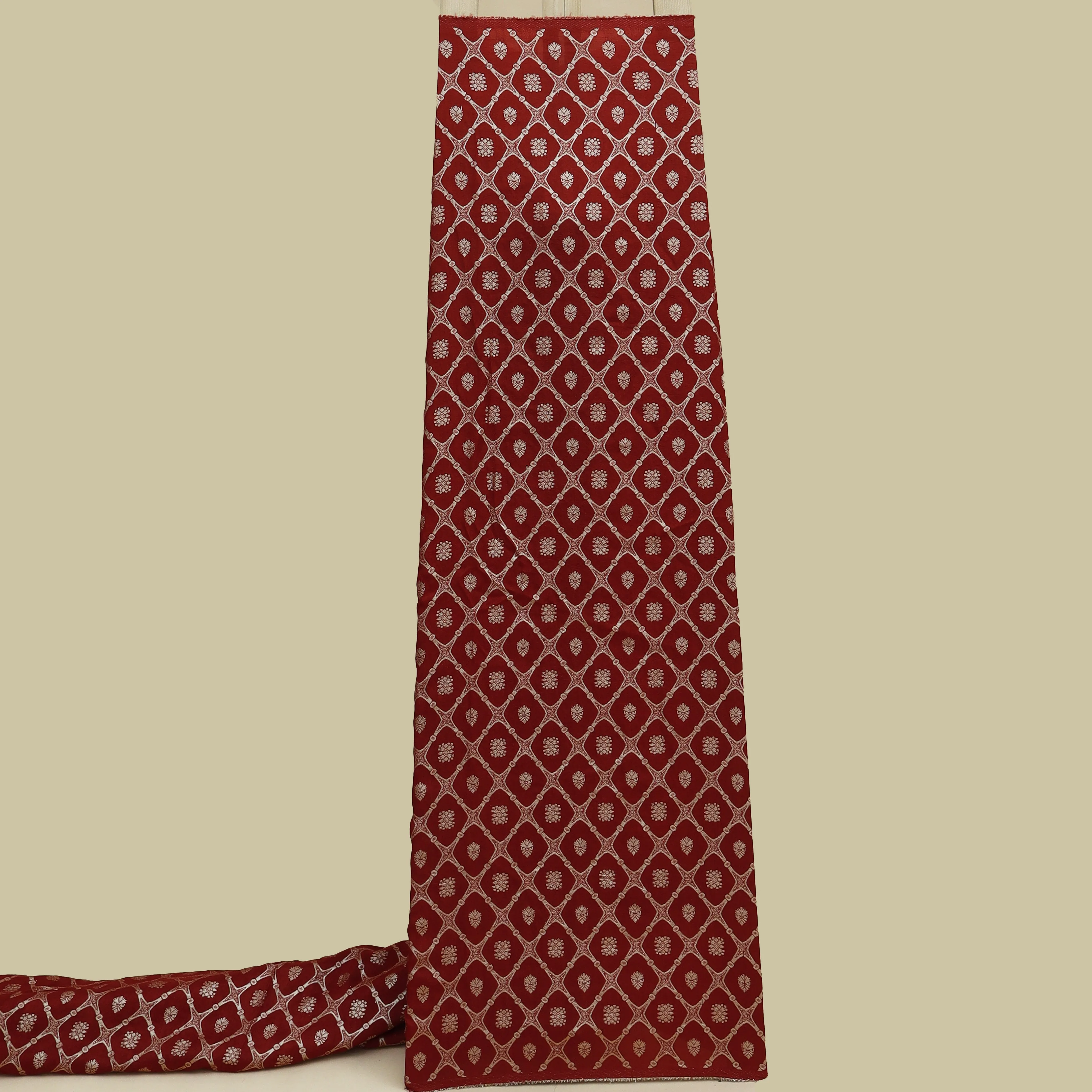 Dola Silk Jaquard Fabric