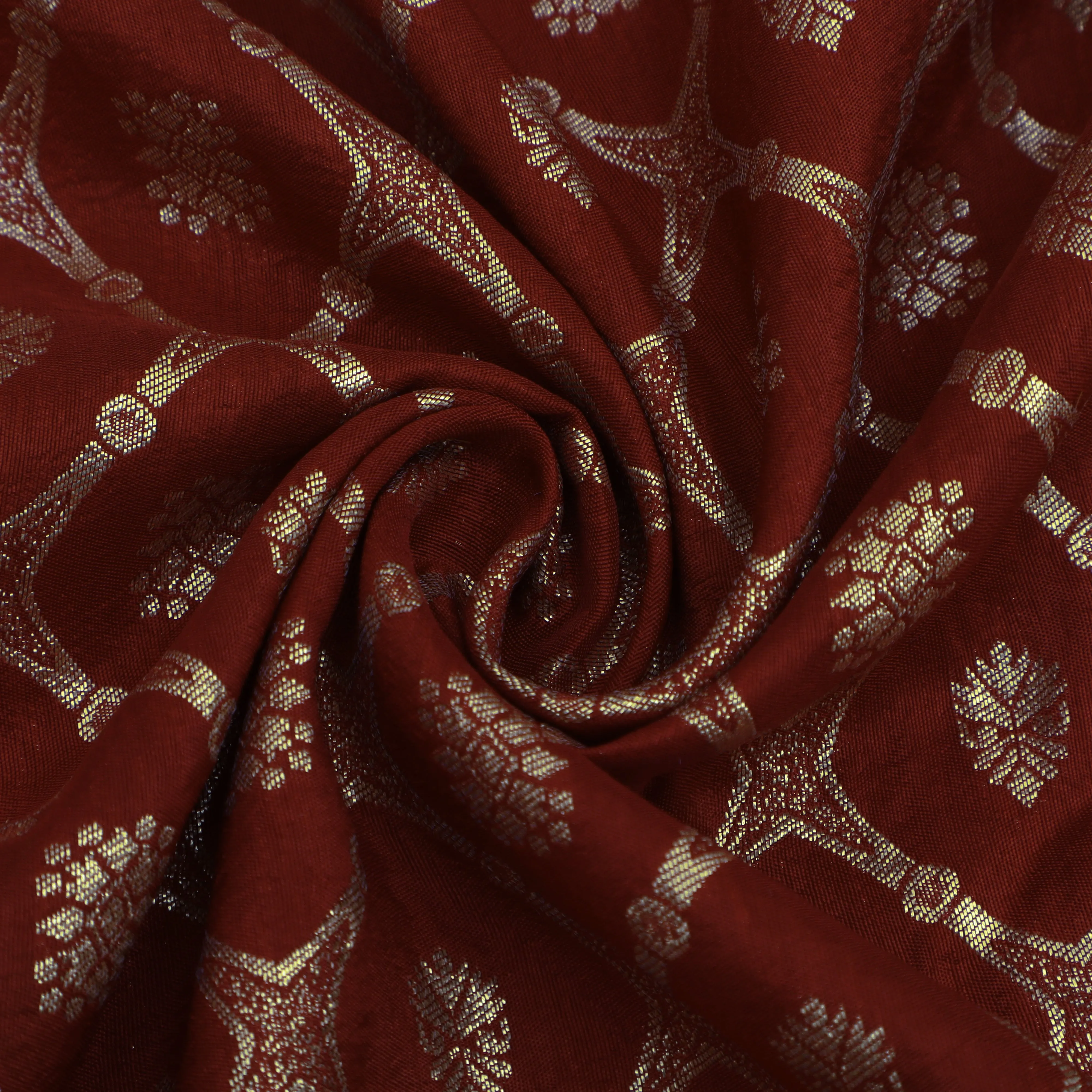 Dola Silk Jaquard Fabric