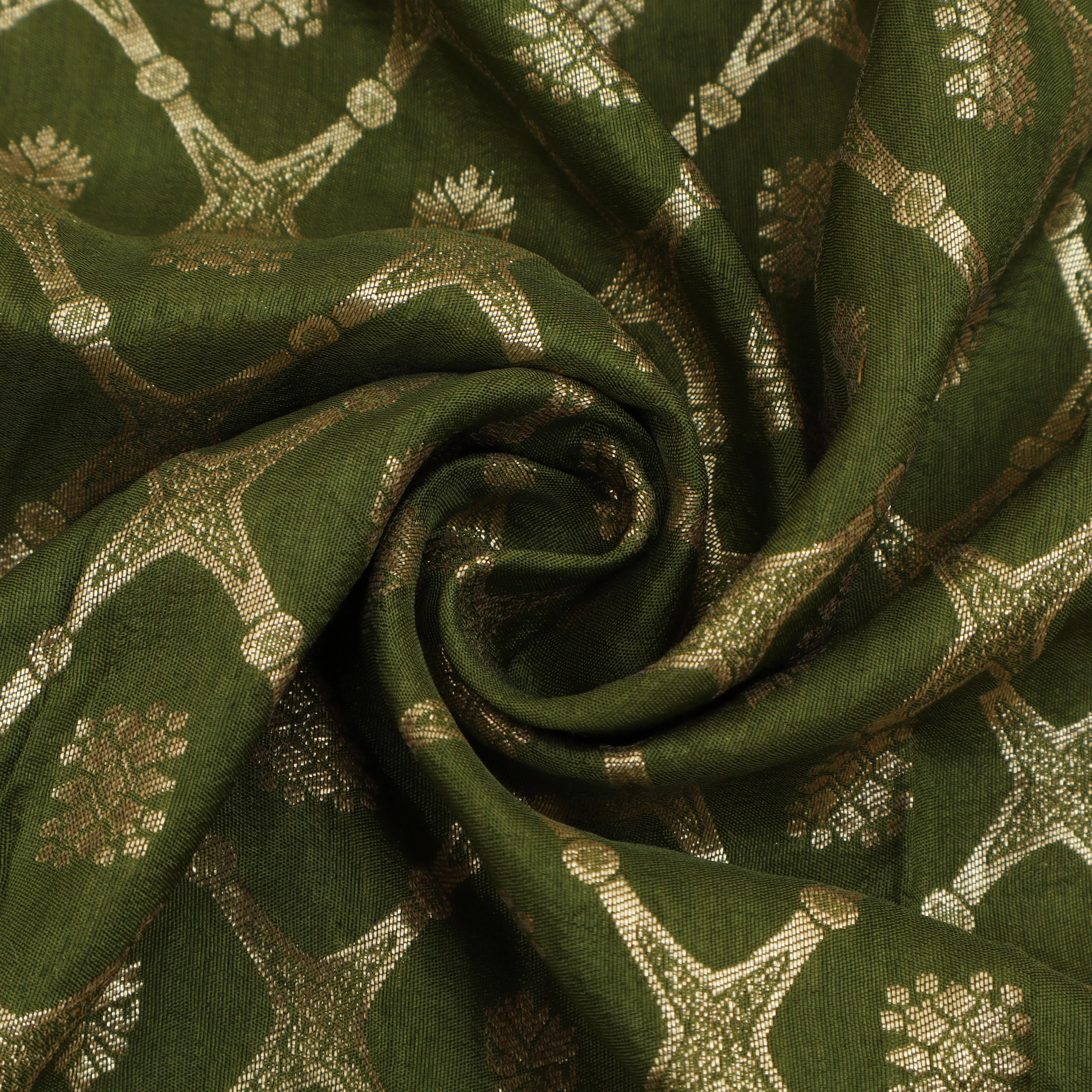 Dola Silk Jaquard Fabric
