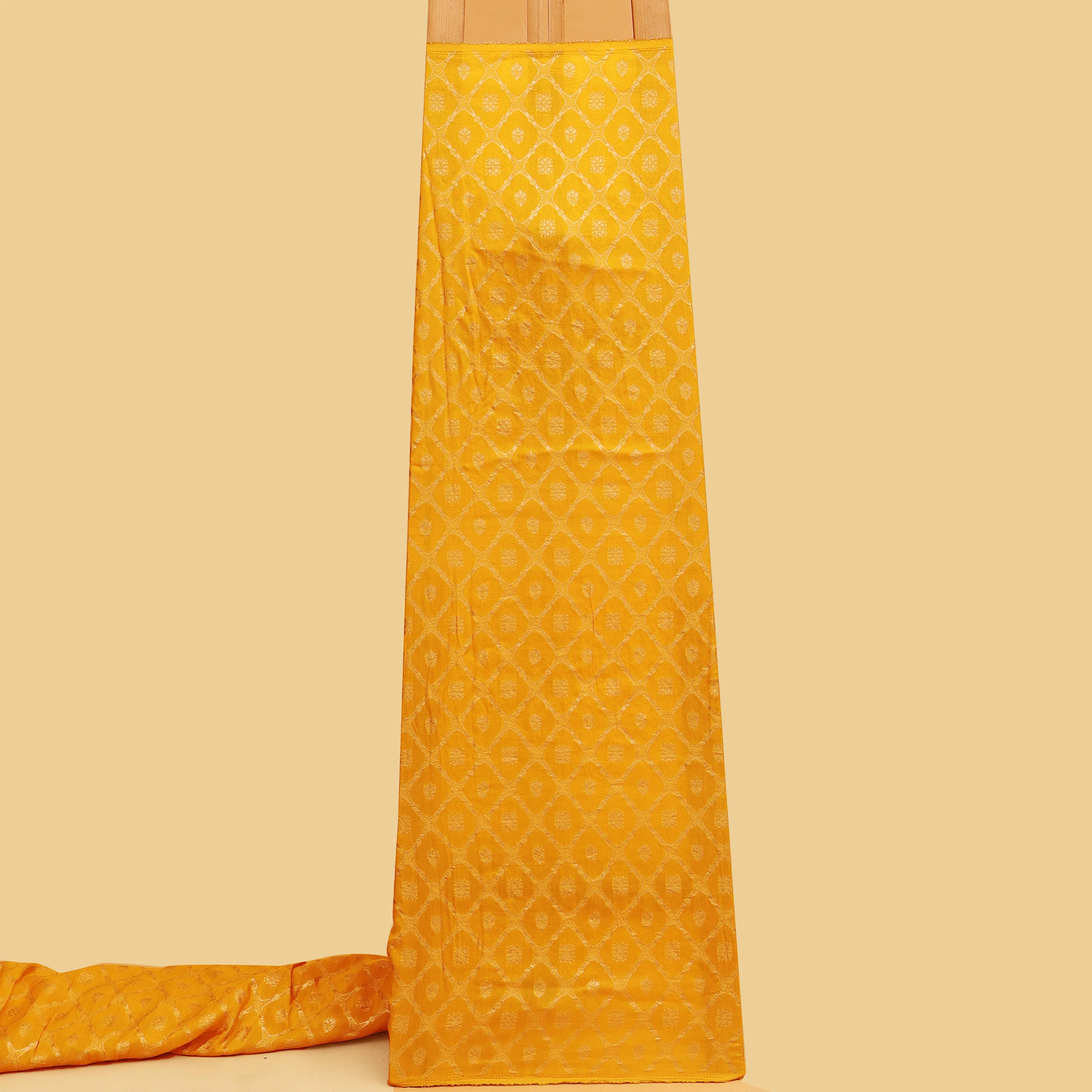 Dola Silk Jaquard Fabric