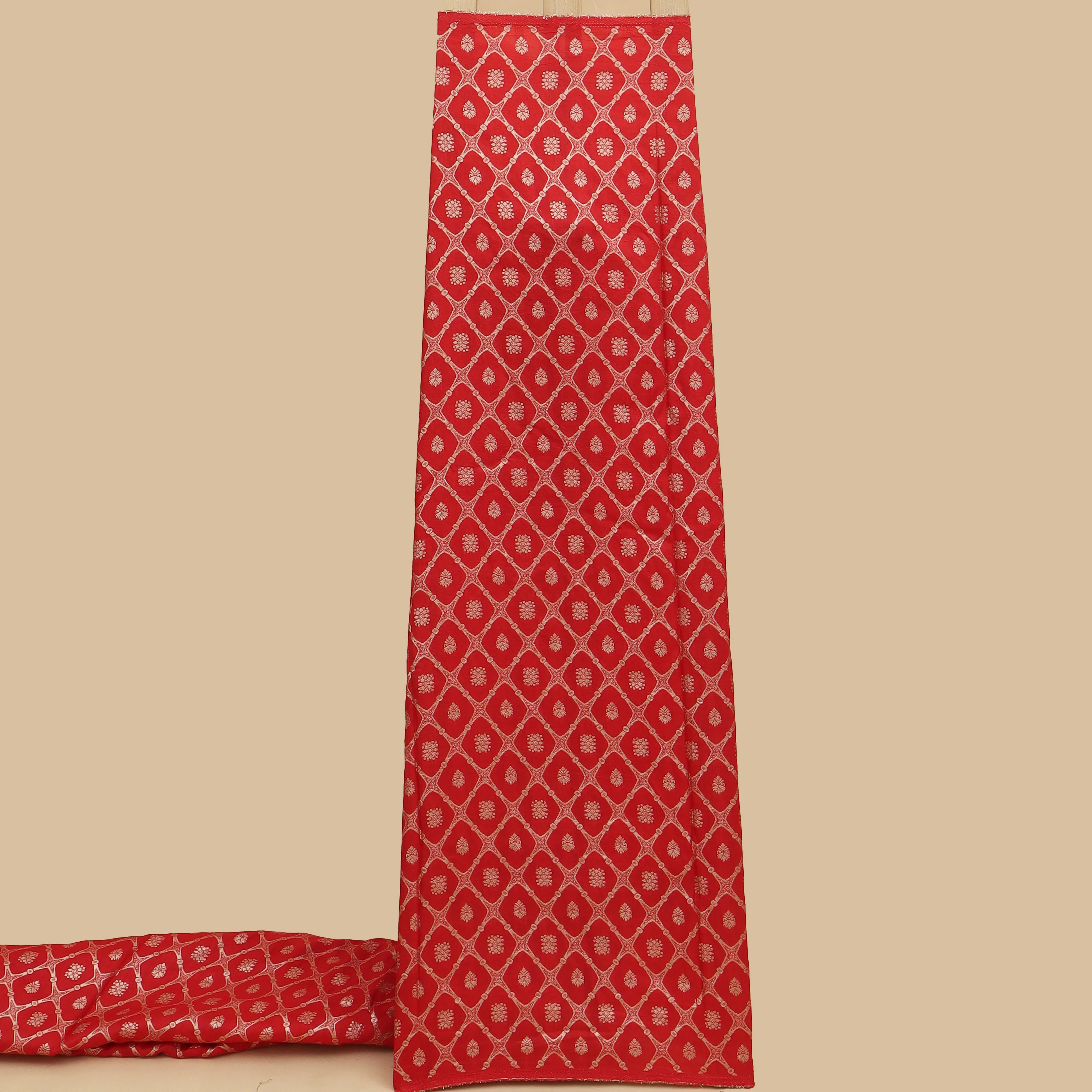 Dola Silk Jaquard Fabric