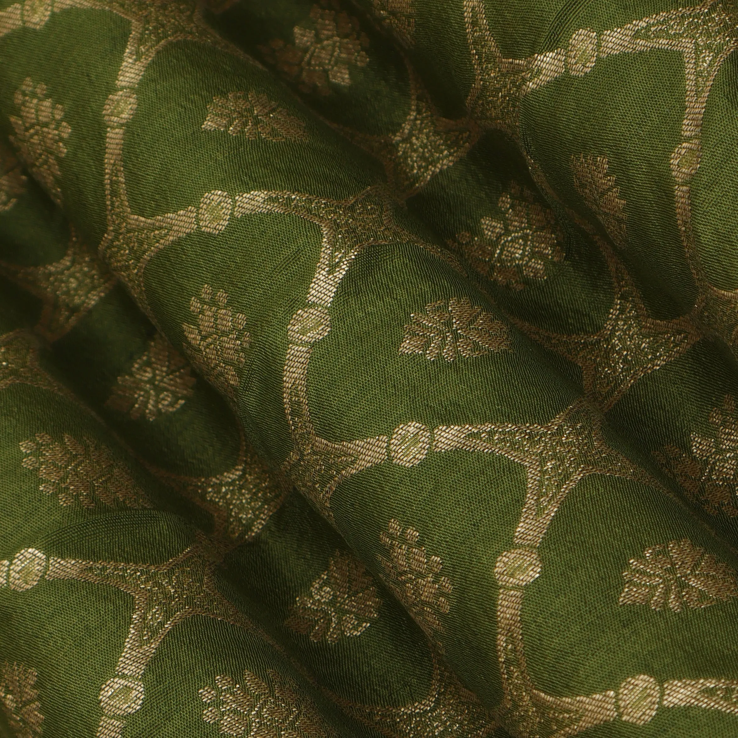 Dola Silk Jaquard Fabric