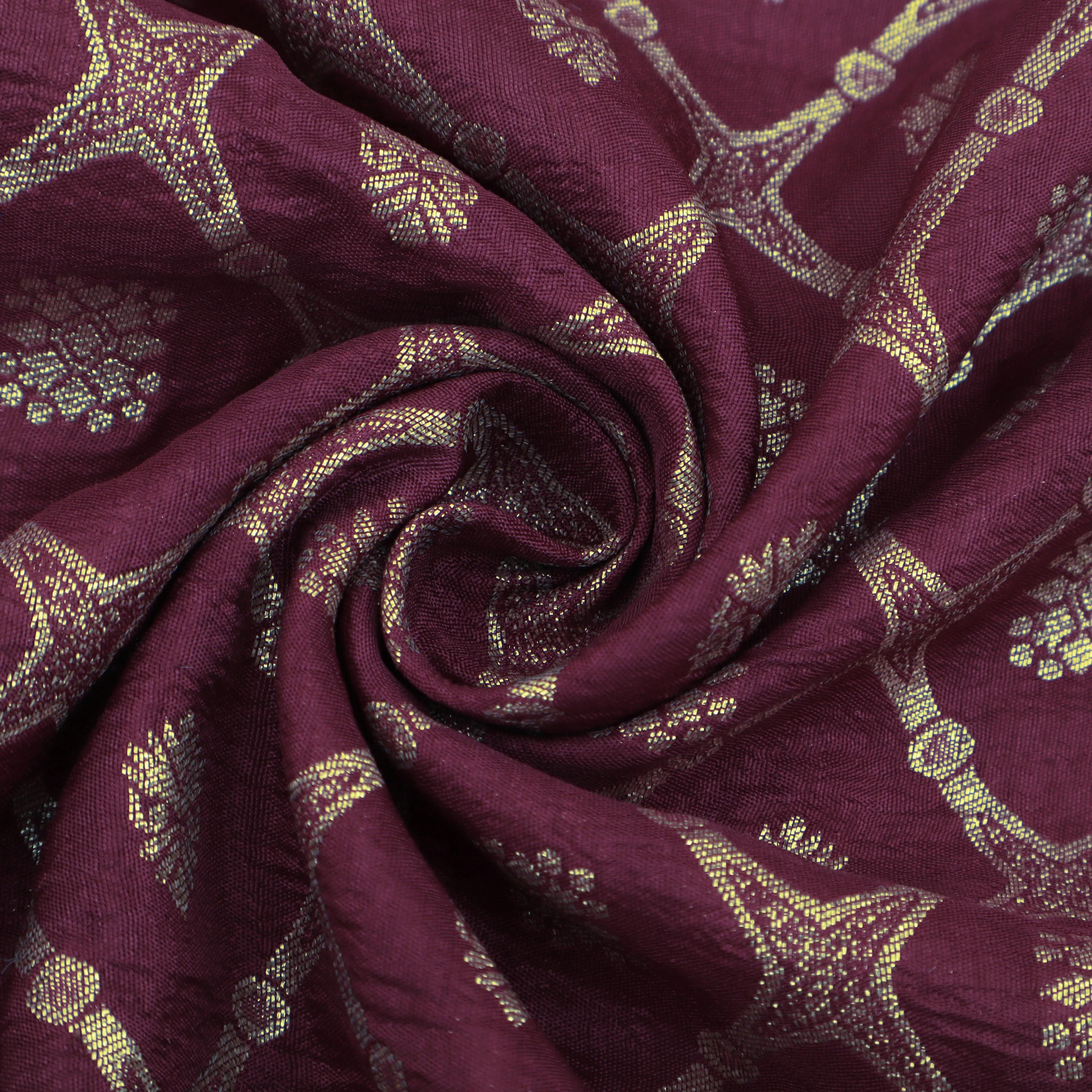 Dola Silk Jaquard Fabric