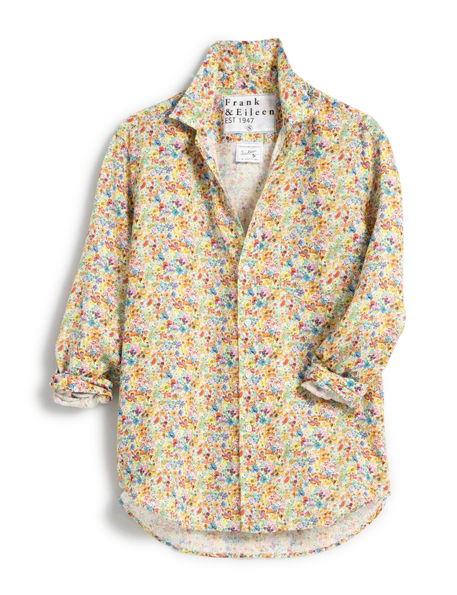 Eileen Classic Linen  in Tiny Floral