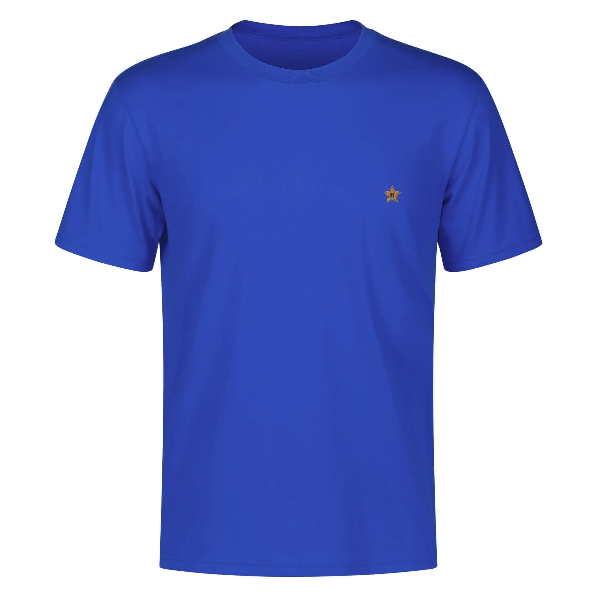 Embroidered Mens Cotton T shirt (Chest Design)