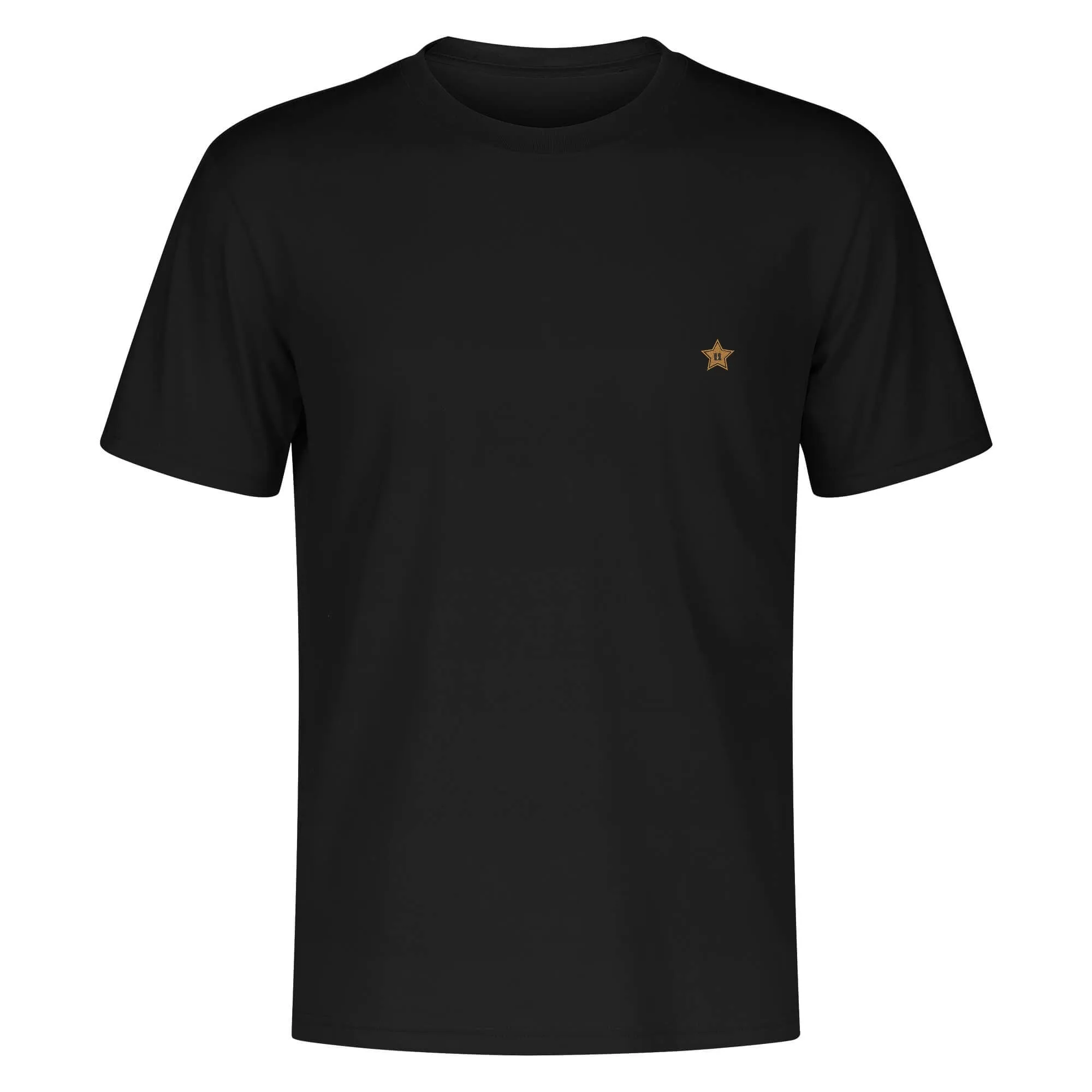 Embroidered Mens Cotton T shirt (Chest Design)