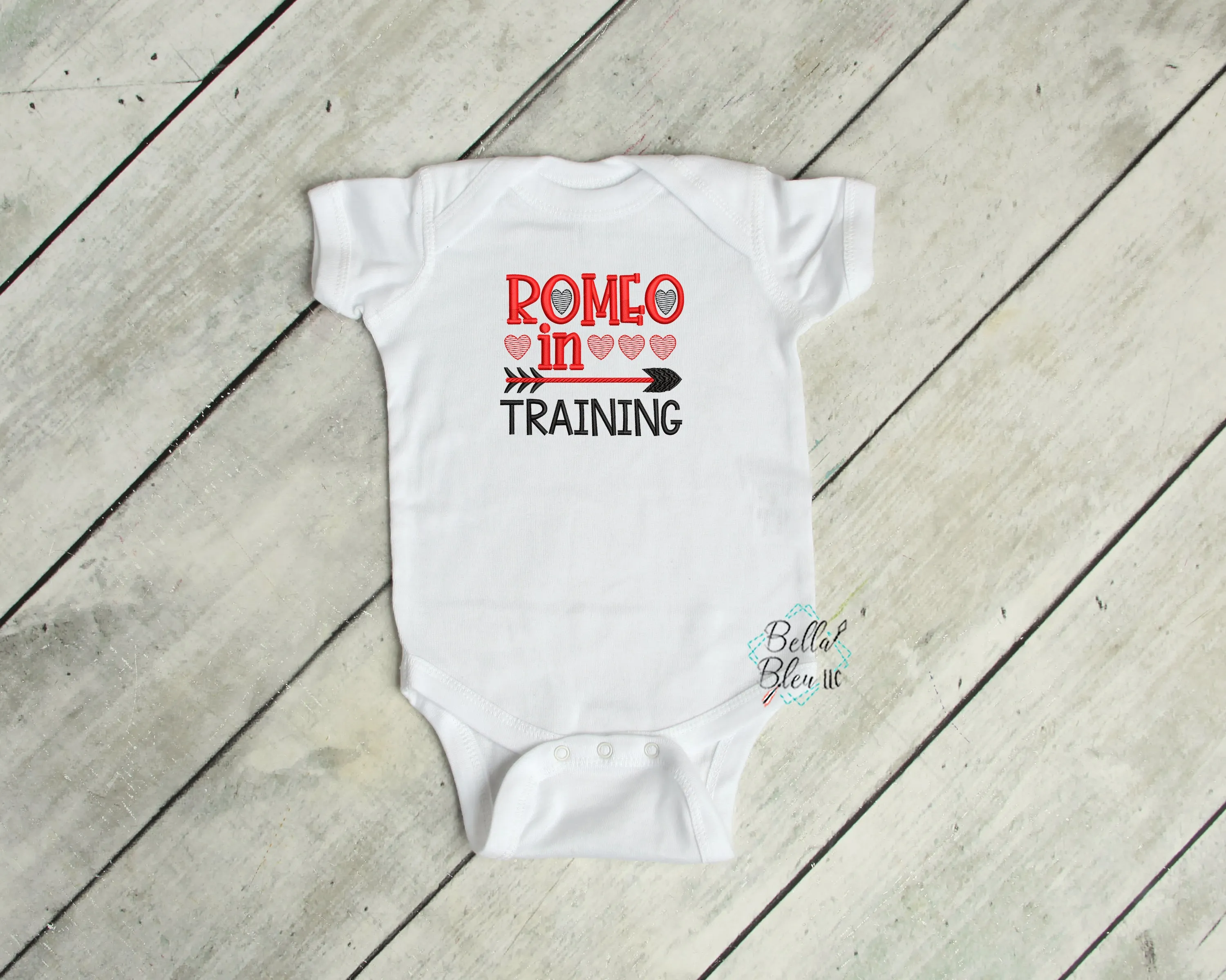 Exclusive Sketchy Valentines Romeo in Training Machine Embroidery Design 6x6