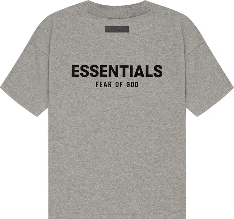 Fear of God Essentials Tee 'Dark Oatmeal', gray