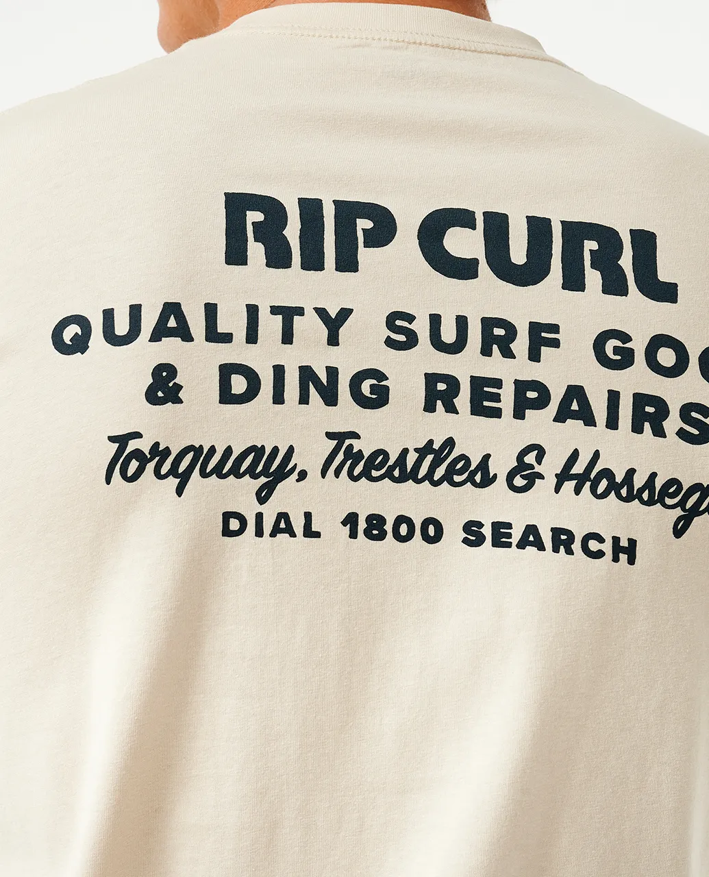 Heritage Ding Repairs T-Shirt in Vintage White