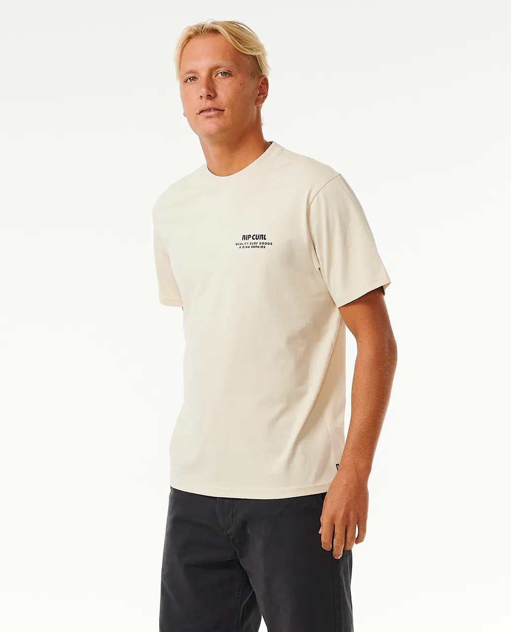 Heritage Ding Repairs T-Shirt in Vintage White