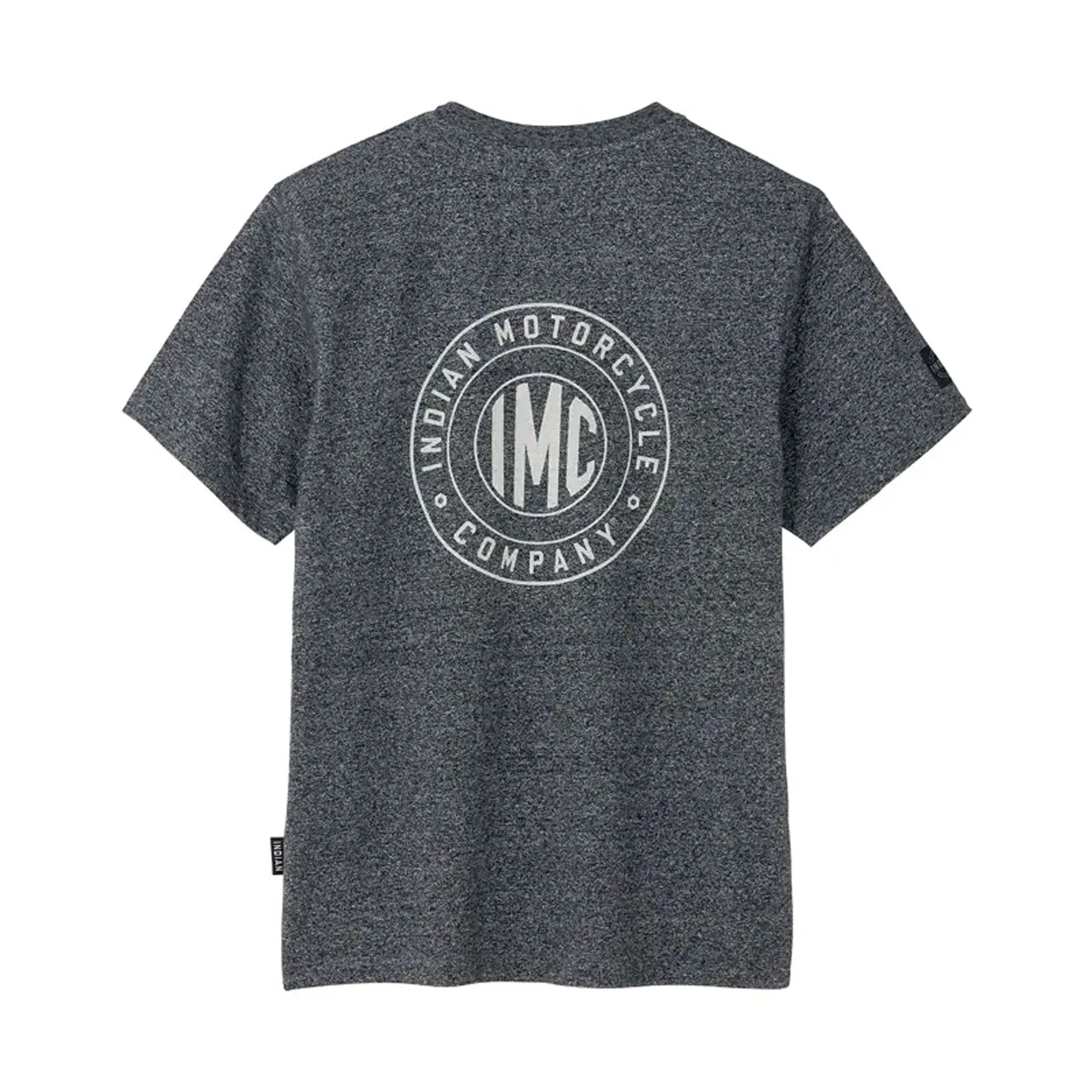 Indian Motorcycle Mens IMC Icon Pocket T-Shirt Gray