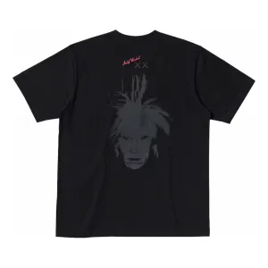 KAWS x Uniqlo Warhol UT Graphic Self Portrait T-Shirt Black