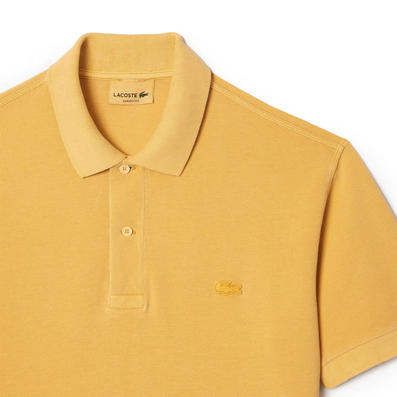 Lacoste Classic Fit Cotton Piqu‚àö¬© Polo Shirt Eco Golden Haze