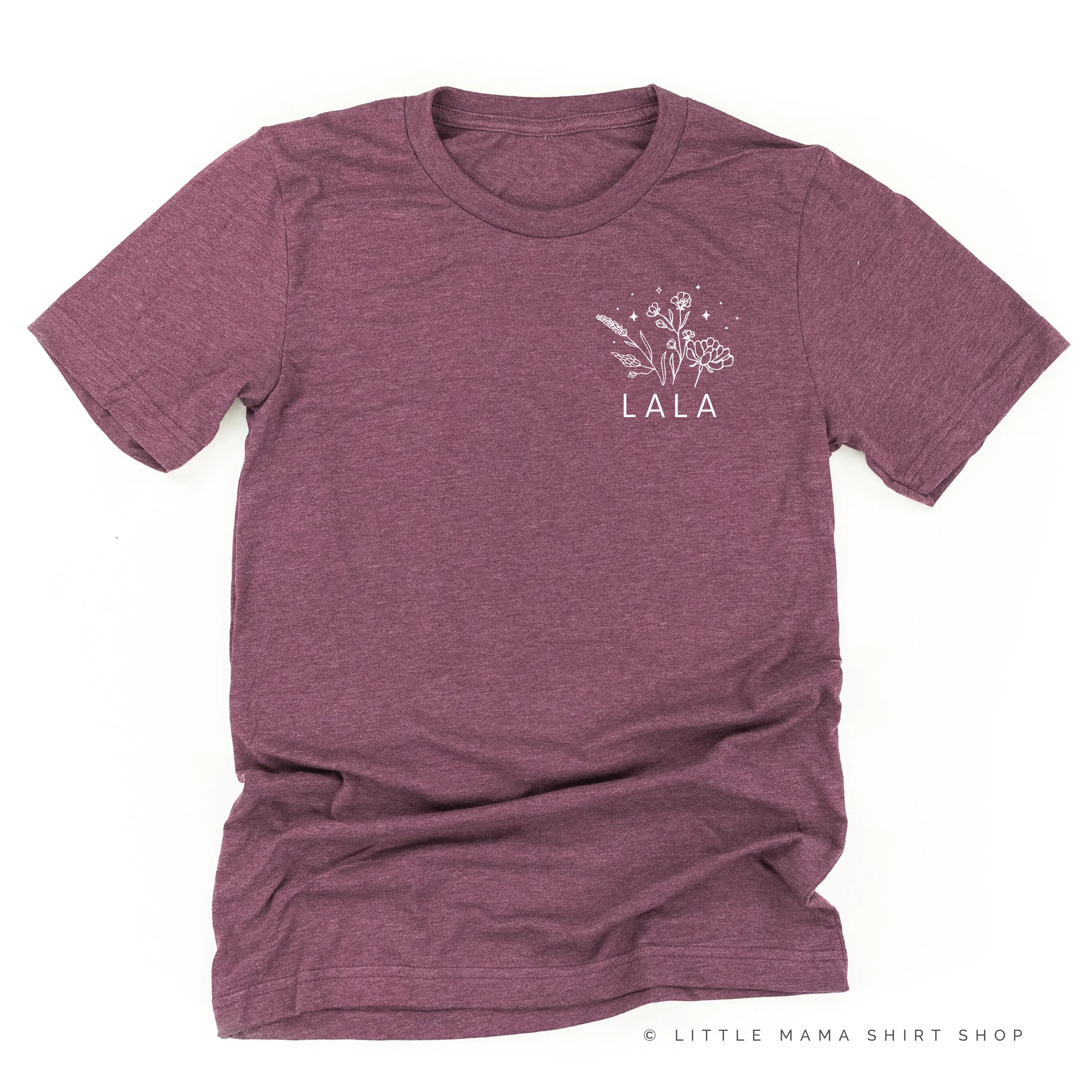 LALA - Bouquet - Pocket Size ﻿- Unisex Tee