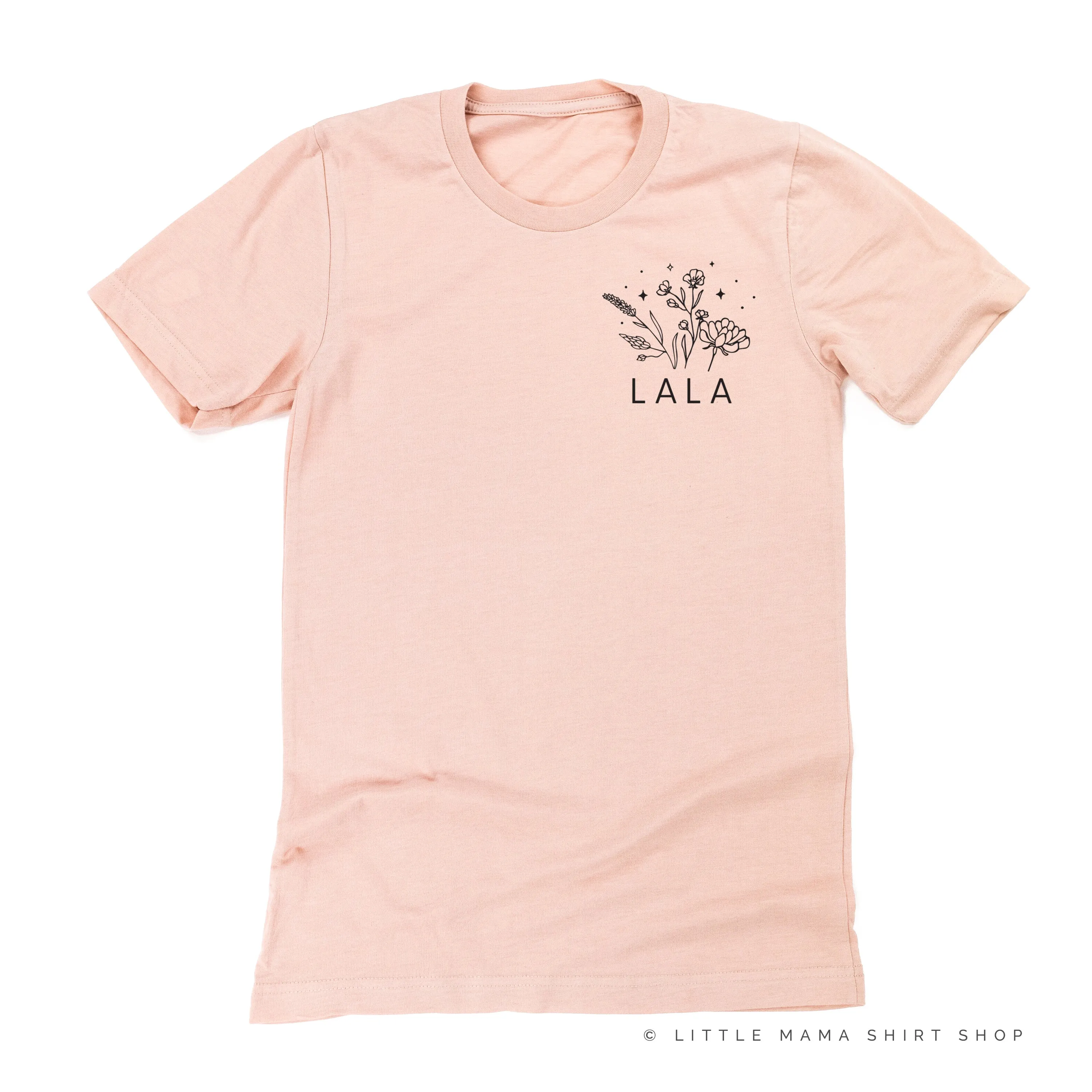 LALA - Bouquet - Pocket Size ﻿- Unisex Tee