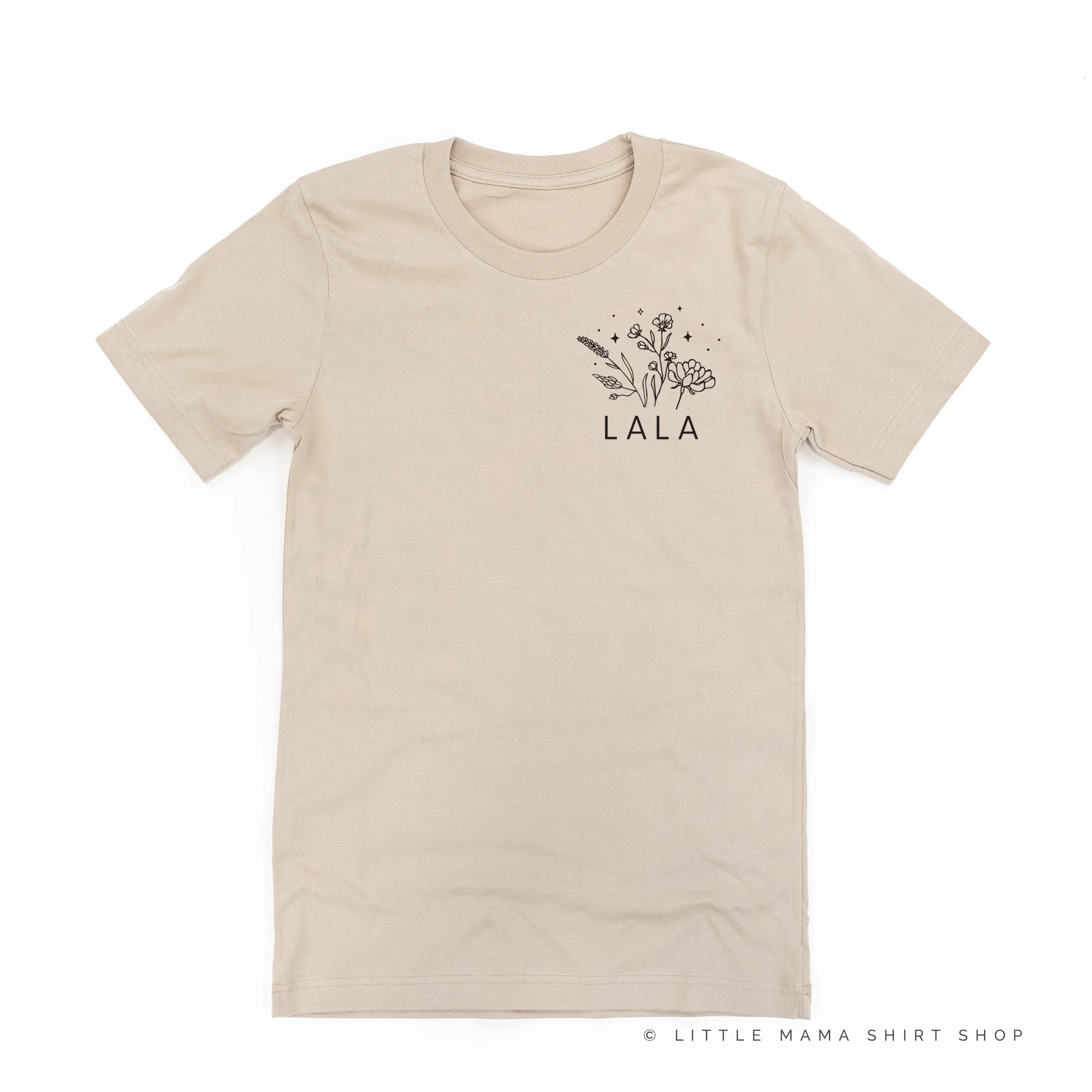 LALA - Bouquet - Pocket Size ﻿- Unisex Tee