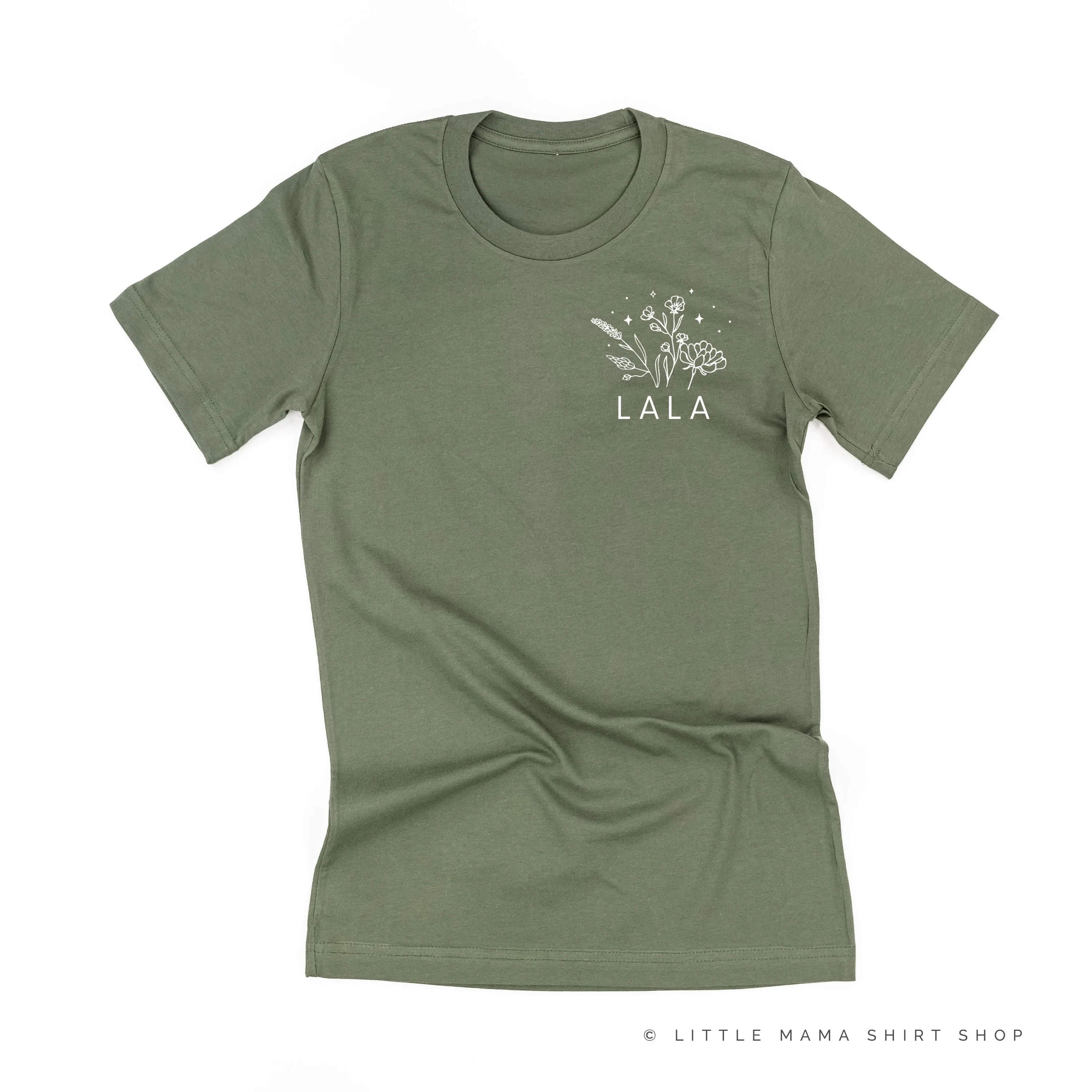 LALA - Bouquet - Pocket Size ﻿- Unisex Tee