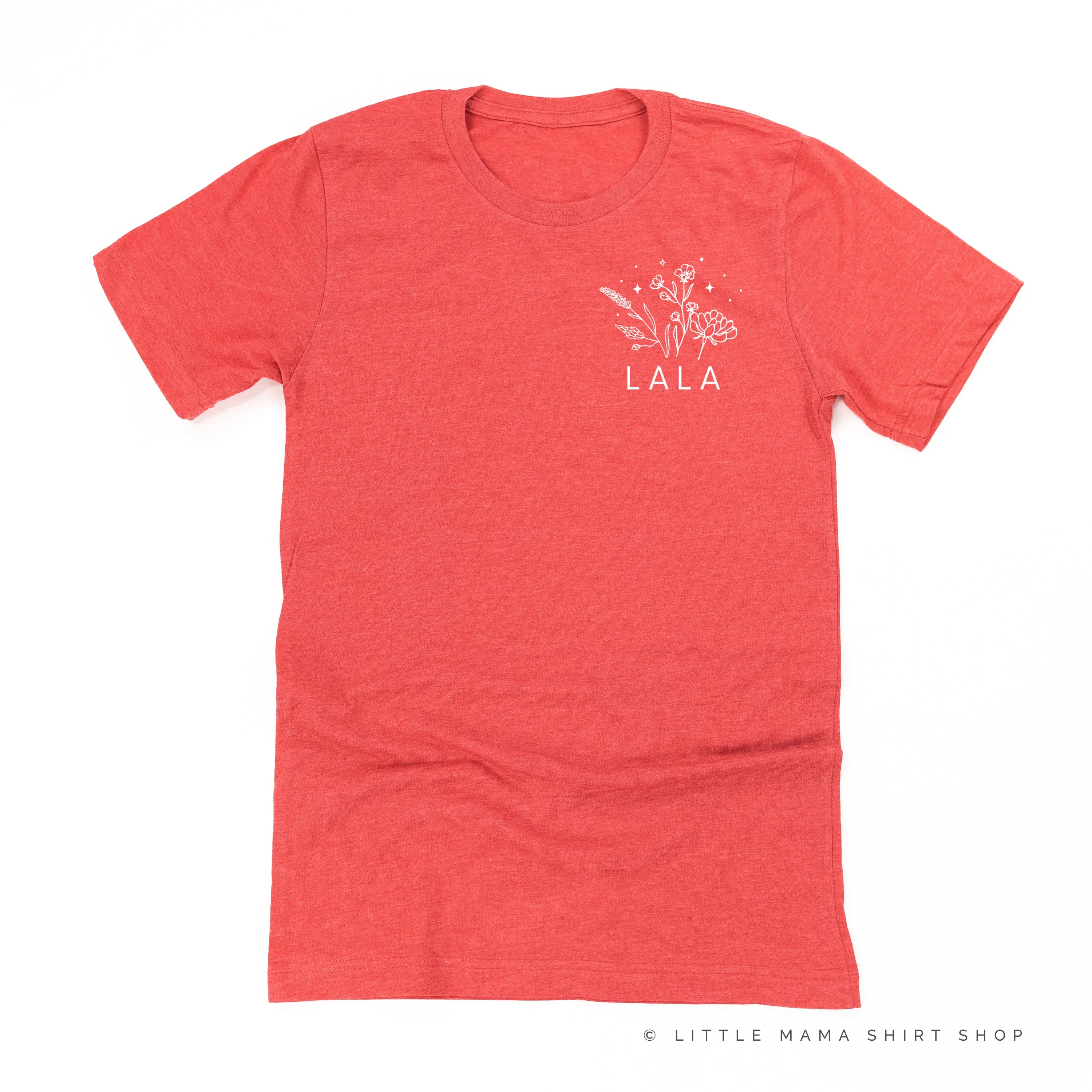 LALA - Bouquet - Pocket Size ﻿- Unisex Tee