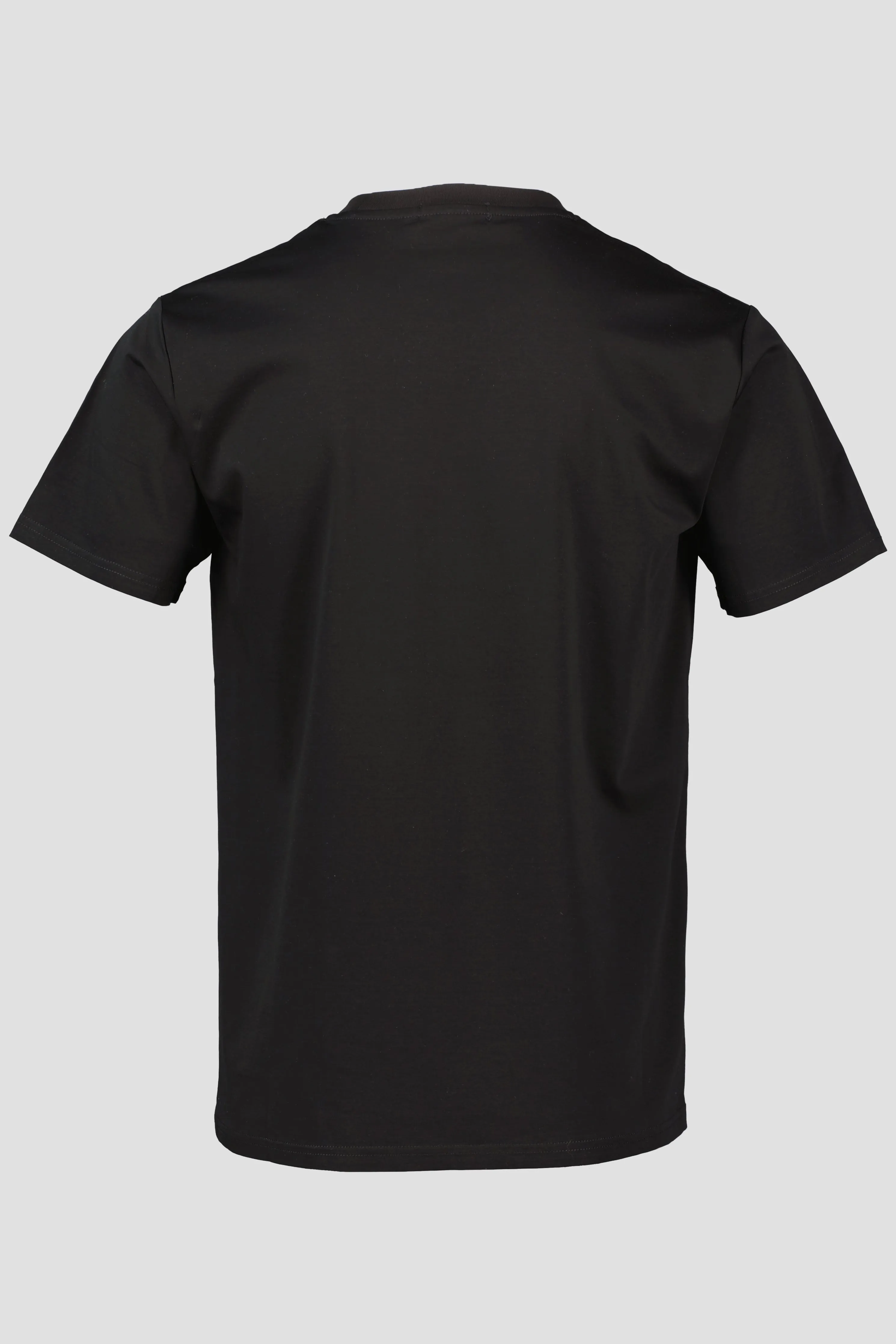 Men's Belier Black Mercerised T Shirt