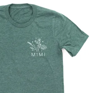 MIMI - Bouquet - Pocket Size ﻿- Unisex Tee