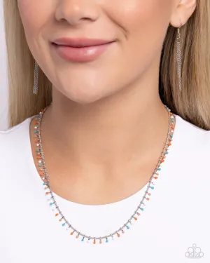 Paparazzi Necklace ~ Bermuda Beads - Blue