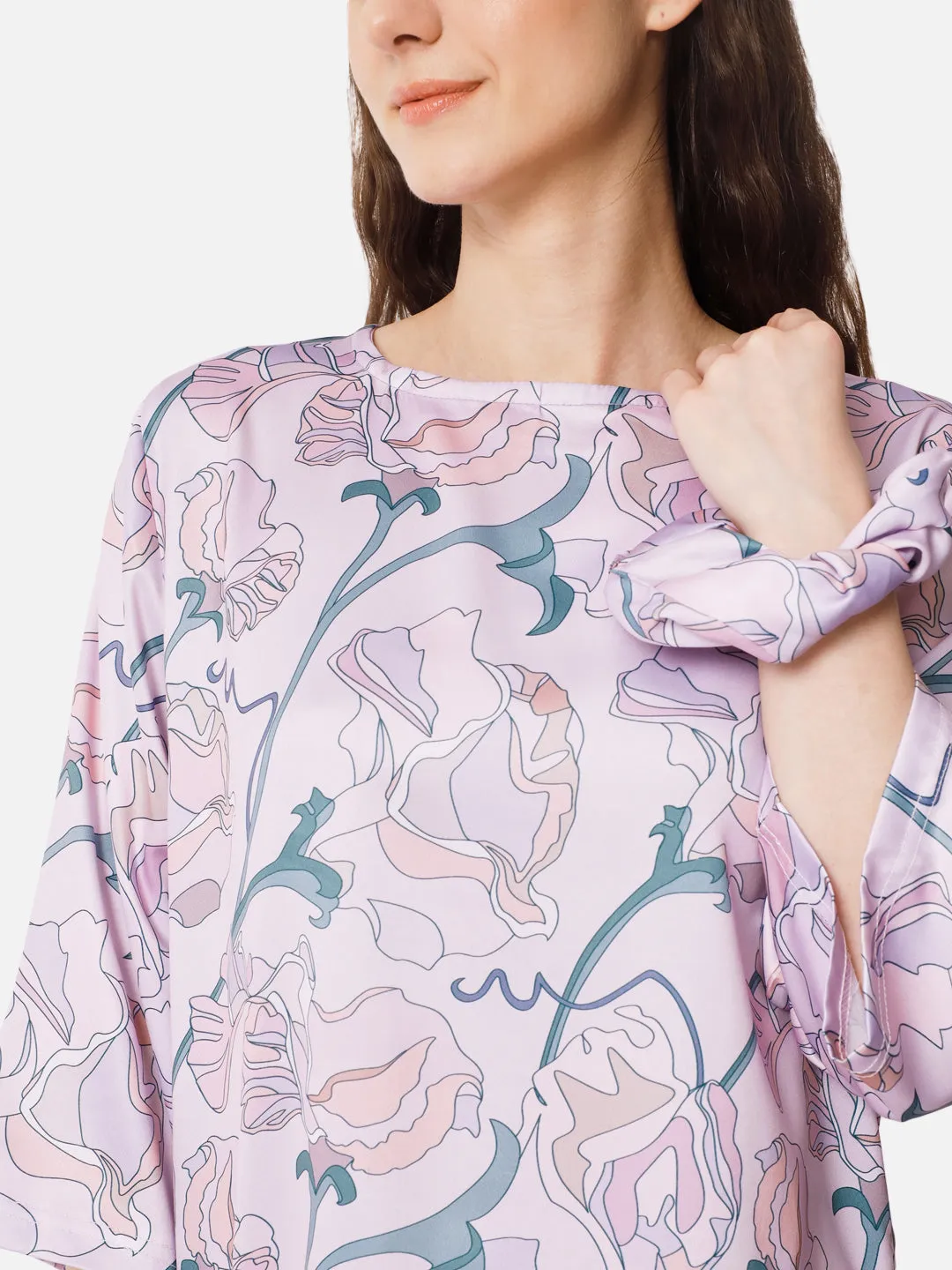 Pink Blossom Nightwear Set