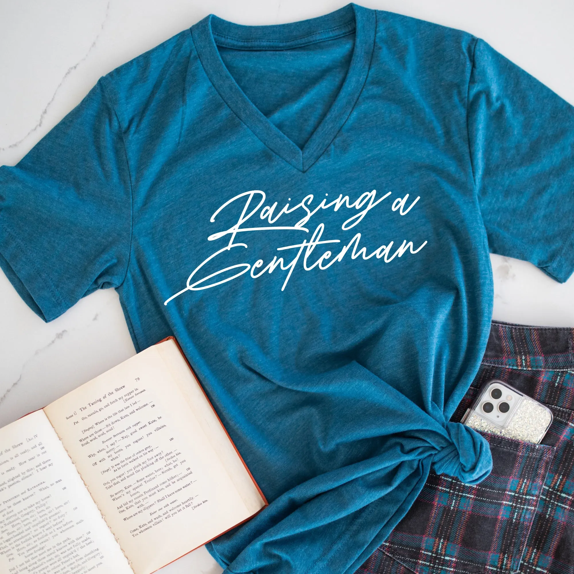Raising A Gentleman - New Design - Unisex Tee