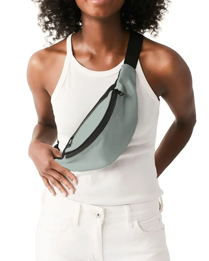 Shaded Pale Green Gray Belt Bag | C10M0Y10K30