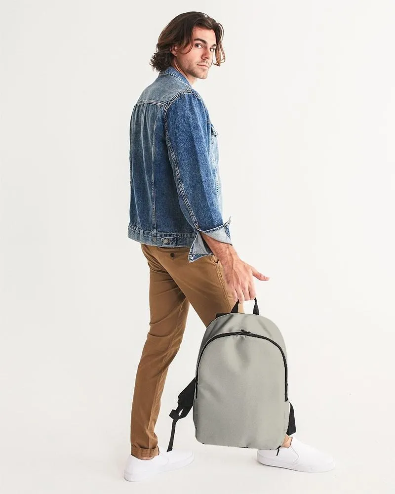Shaded Pale Yellow Gray Waterproof Backpack | C0M0Y10K30