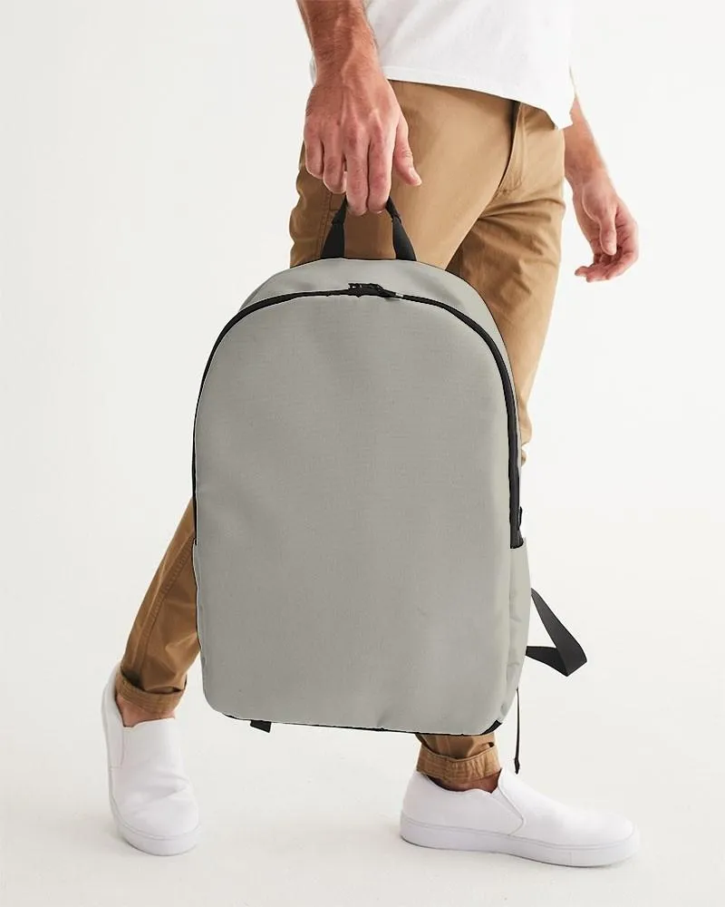 Shaded Pale Yellow Gray Waterproof Backpack | C0M0Y10K30