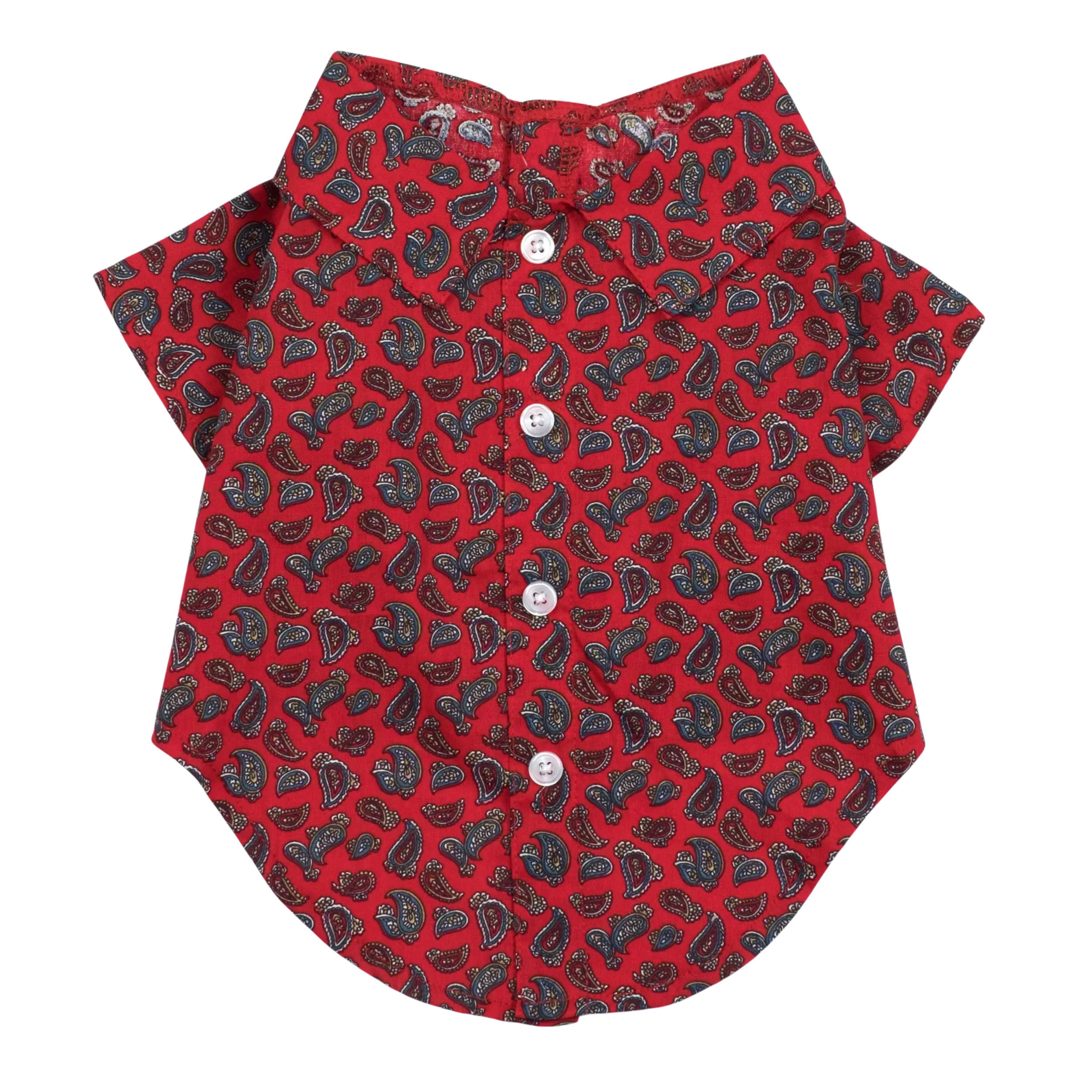 Shirt | Paisley Red