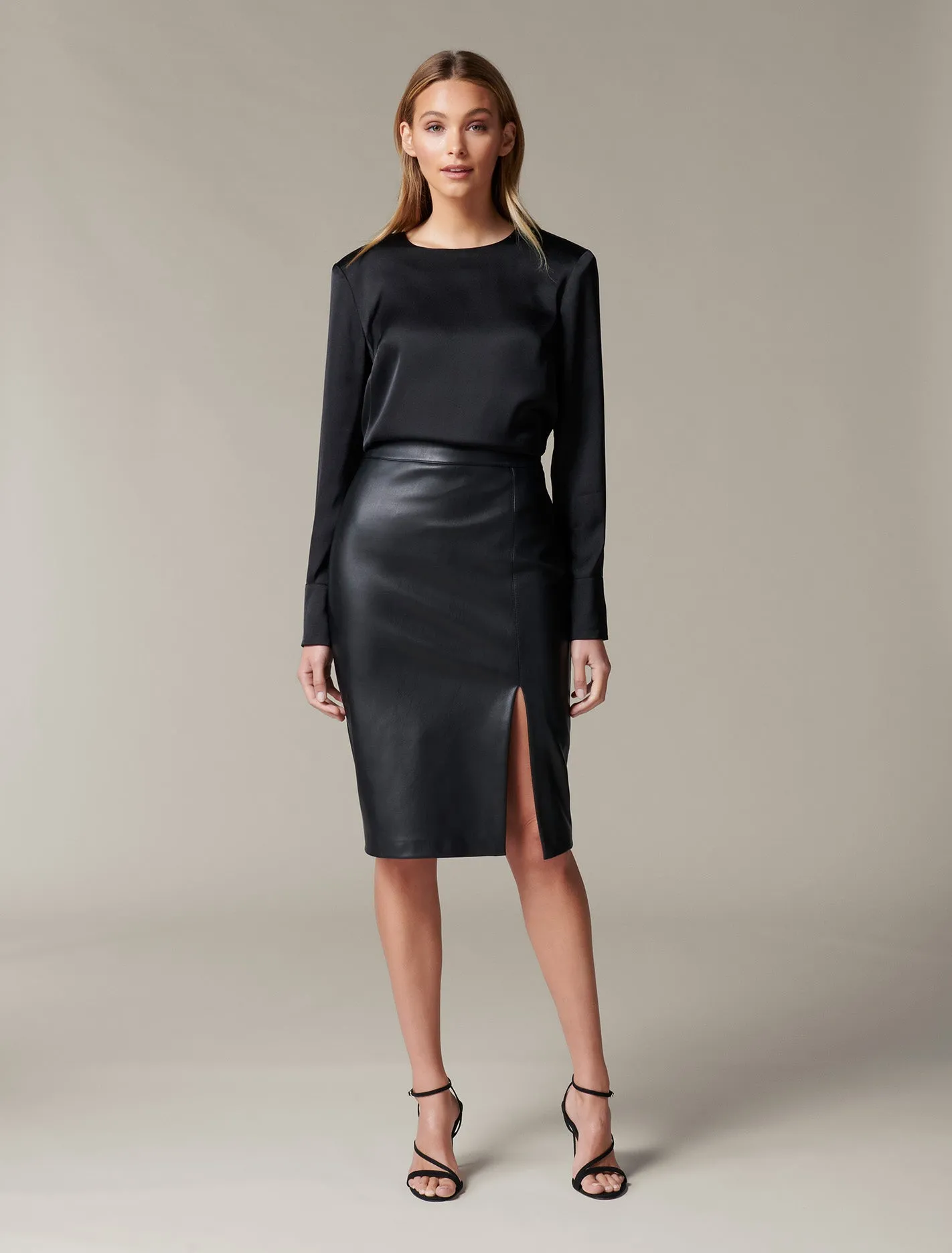 Talisa Shoulder Pad Blouse