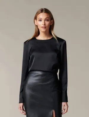 Talisa Shoulder Pad Blouse