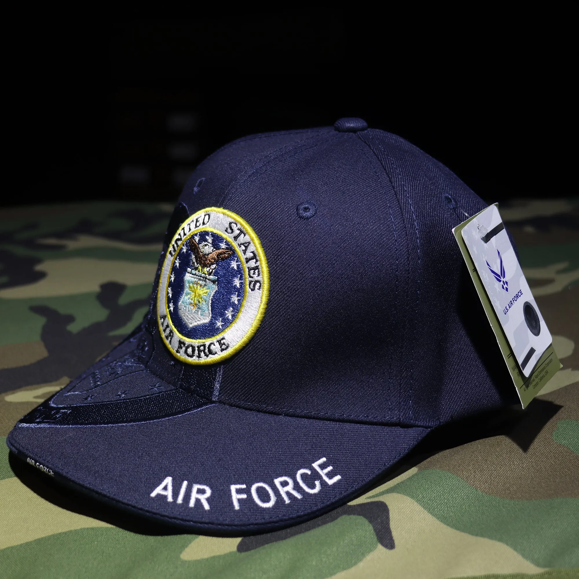 US Airforce Logo Cap with shadow effect