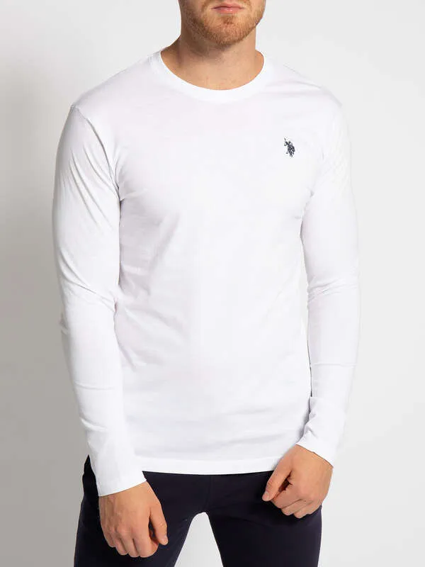 US POLO MENS LONG SLEEVE T-SHIRT