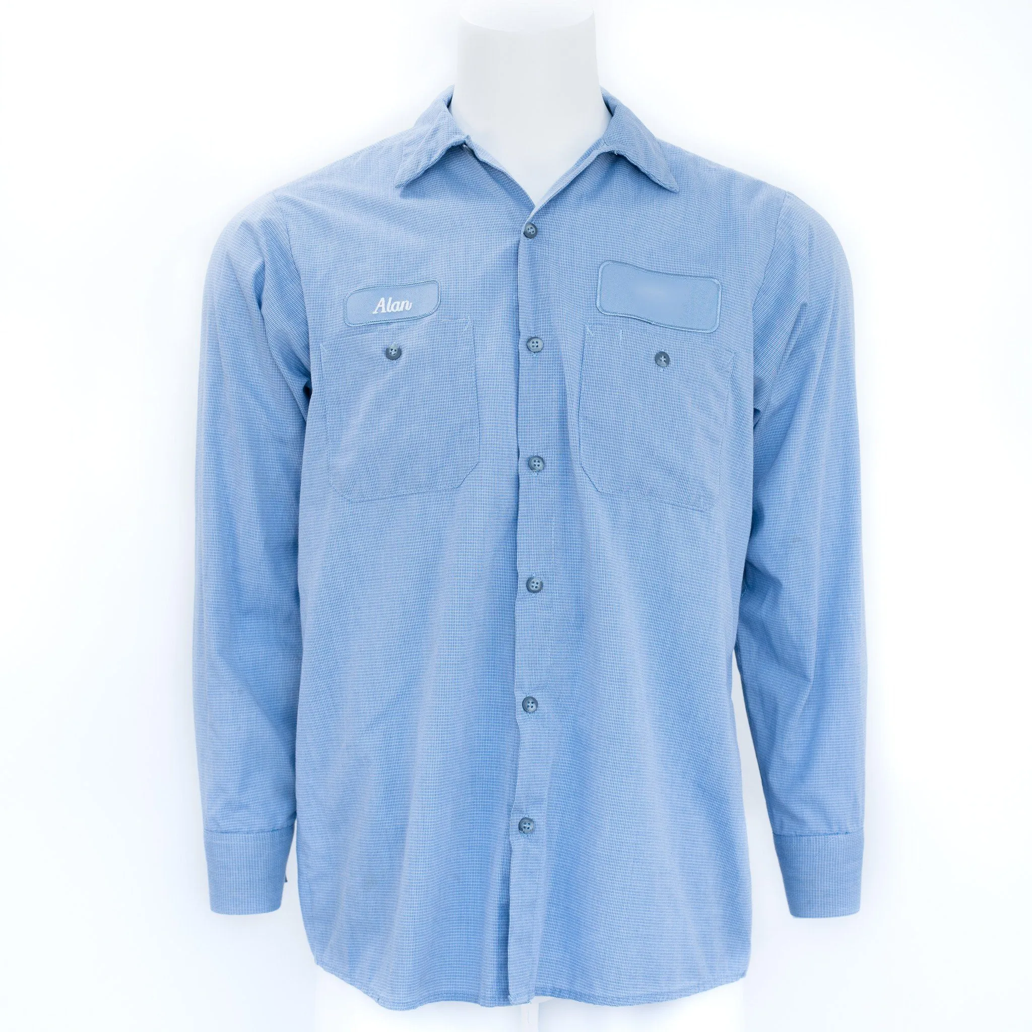 Used Standard MicroCheck Work Shirt - Long Sleeve