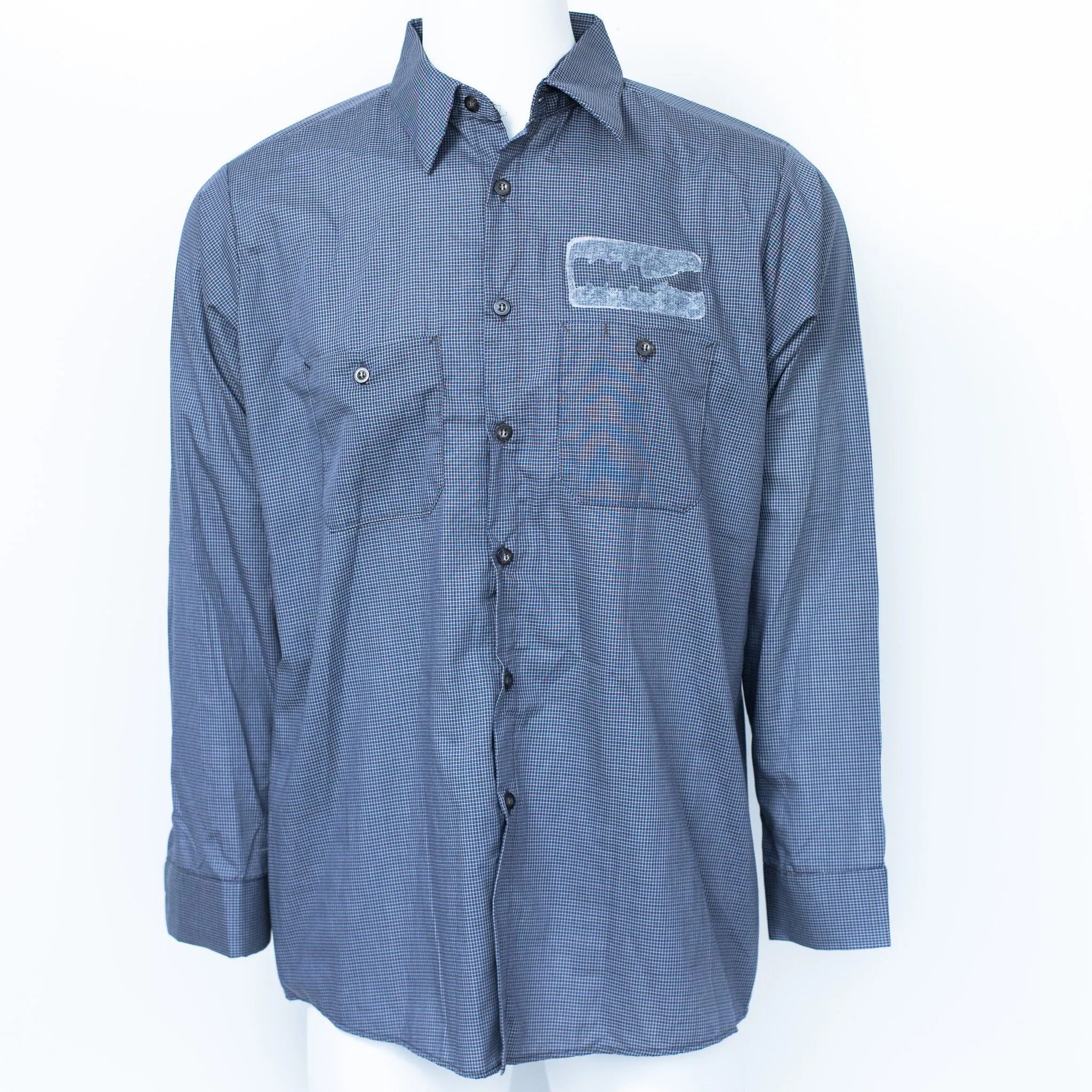Used Standard MicroCheck Work Shirt - Long Sleeve