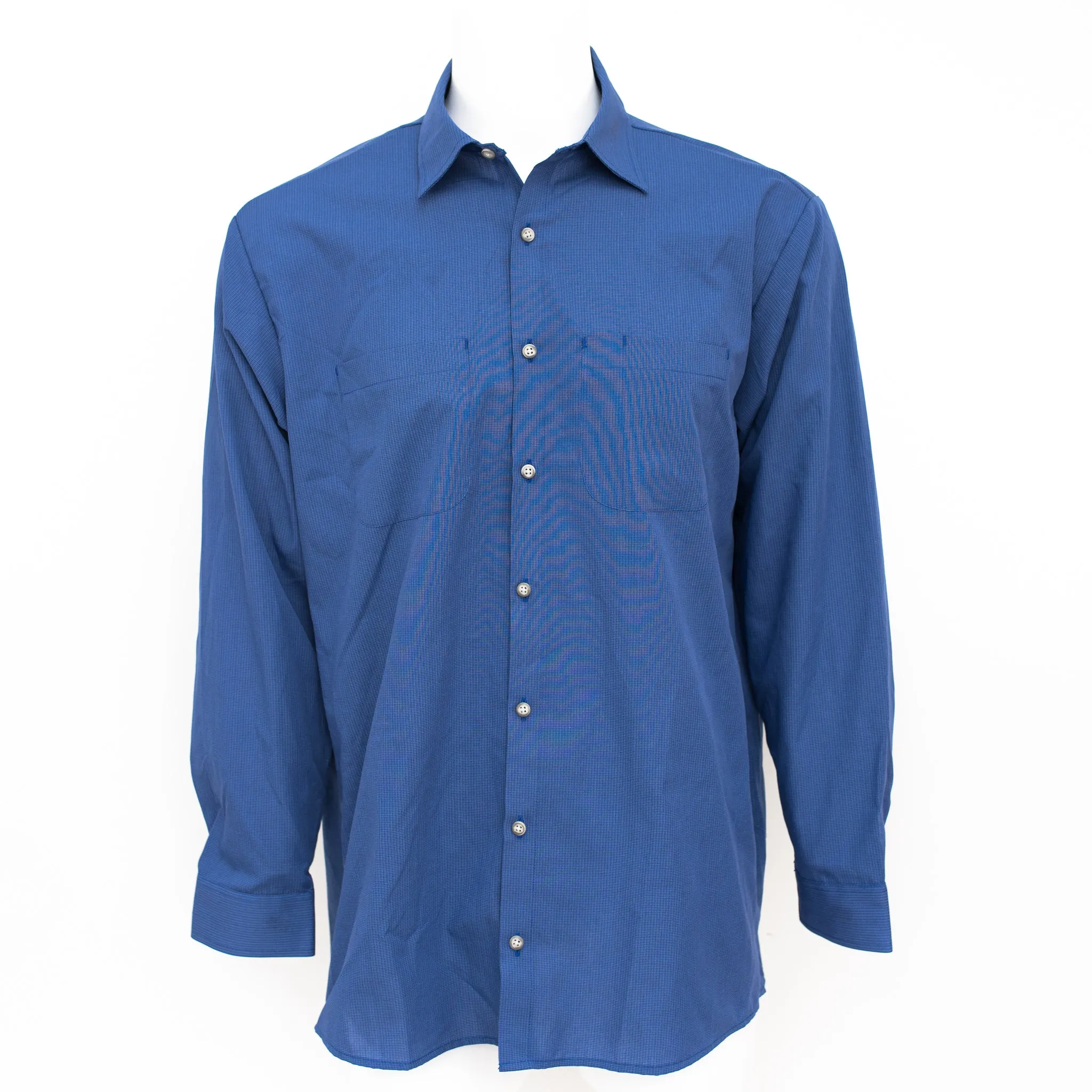 Used Standard MicroCheck Work Shirt - Long Sleeve