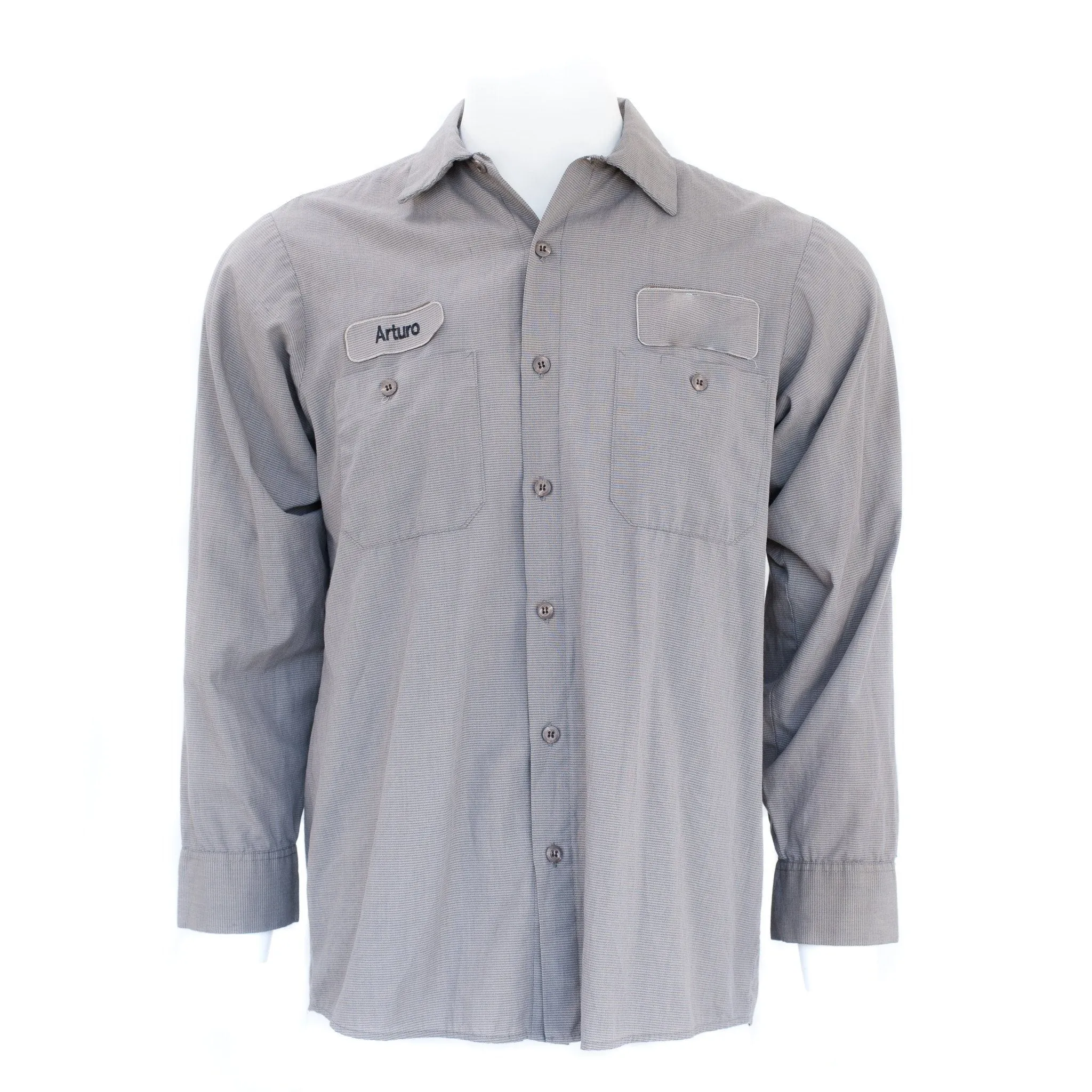 Used Standard MicroCheck Work Shirt - Long Sleeve