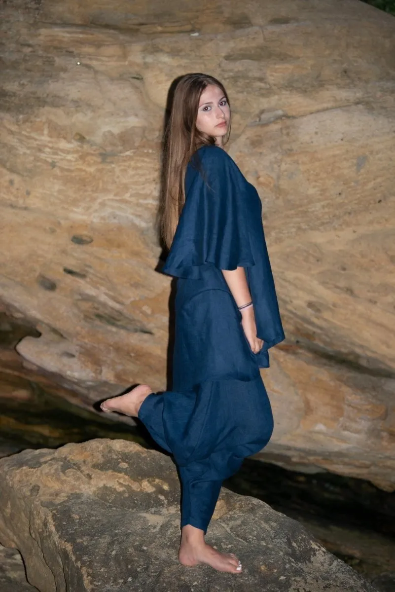 VANINA Linen Short Sleeves Outfit