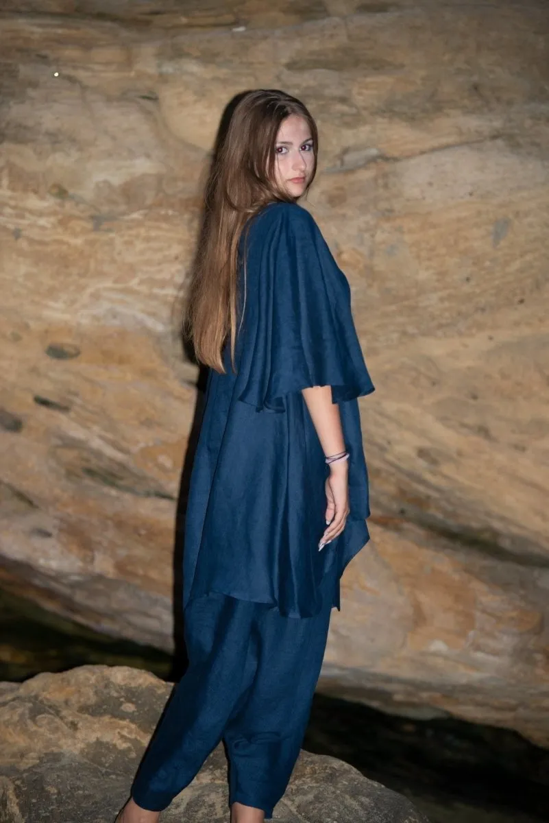 VANINA Linen Short Sleeves Outfit